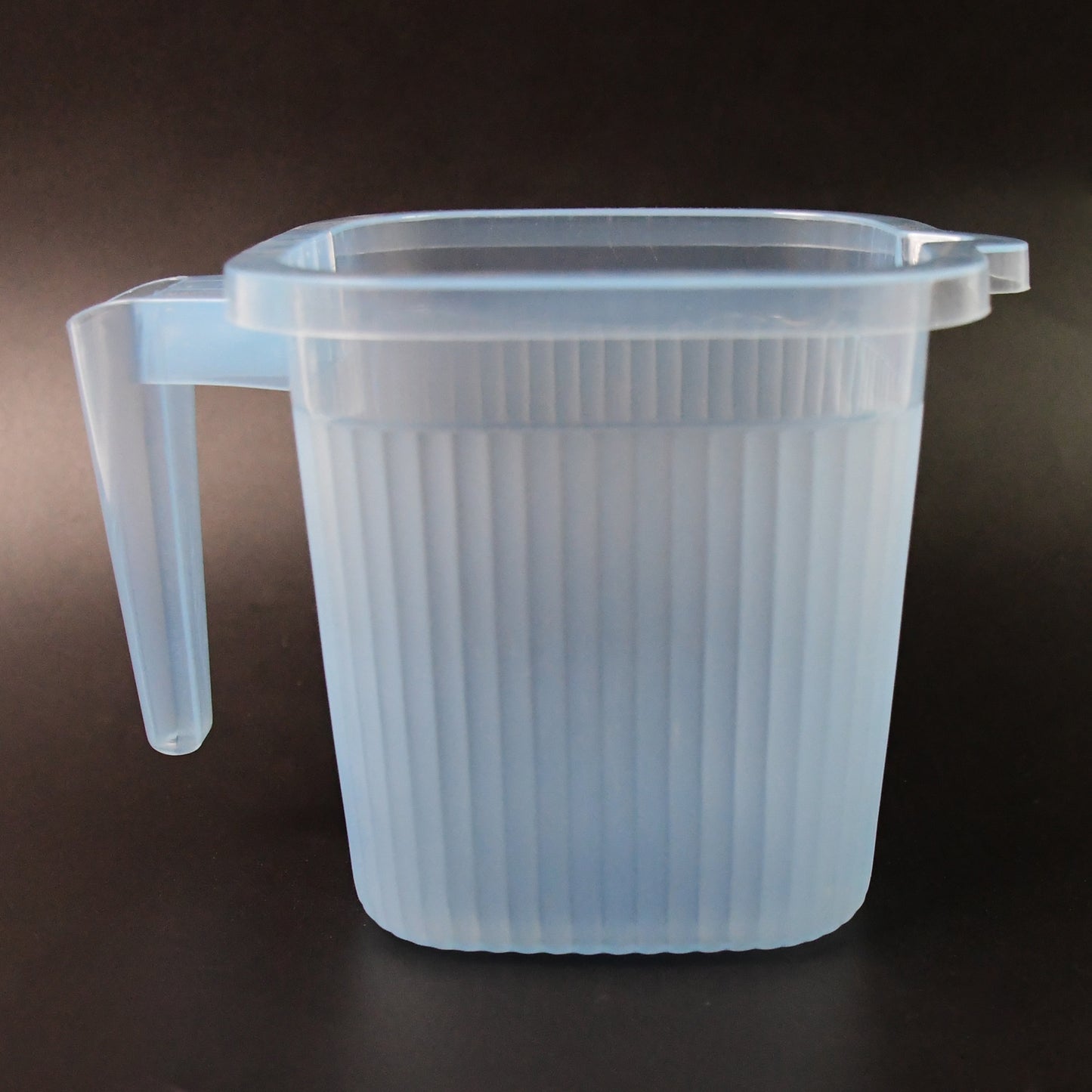 Plastic Square Transparent Bath Water Mug (1 Pc 1000 Ml Mix Color) - Happy Price - Image 6