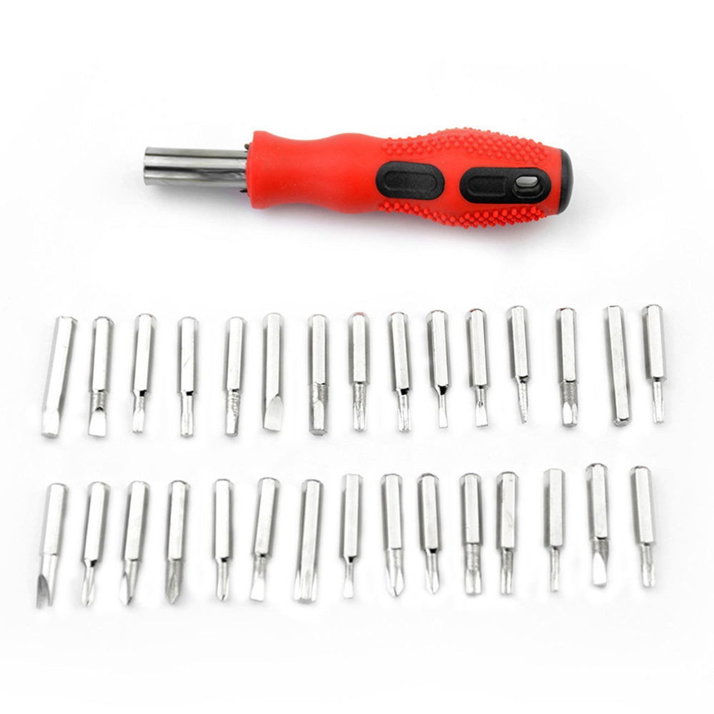 (Set Of 4pc) Screwdriver Set Steel 31 In 1 With 30 Screwdriver Bits Professional Magnetic Driver Set - Happy Price - Image 4