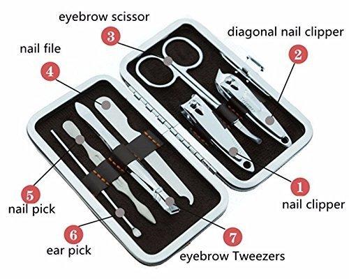Pedicure Manicure Tools Kit For Women (7in1) - Happy Price - Image 7