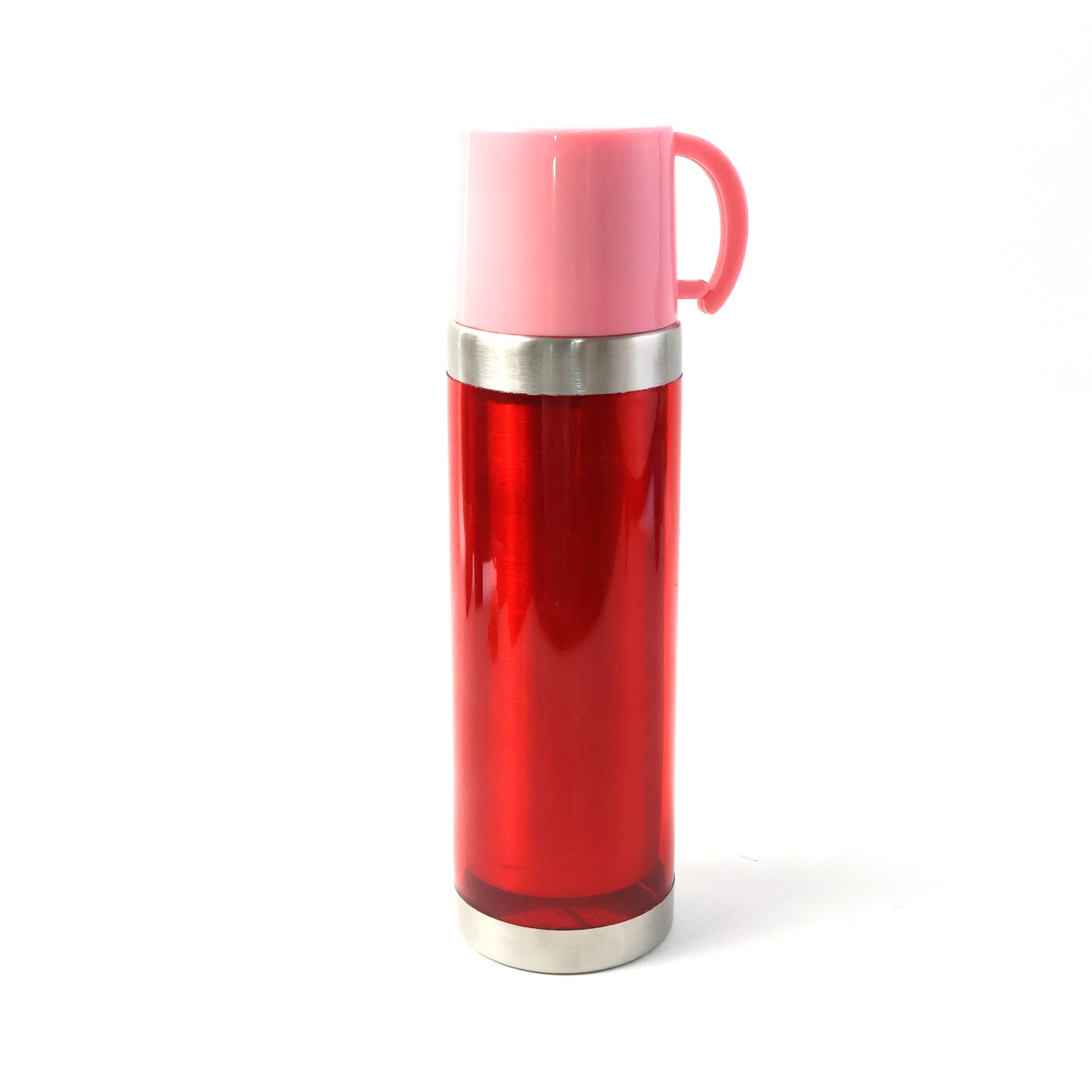 Insulated Travel Mug with Handle Lid, 500 ML Capacity - Happy Price - Image 4