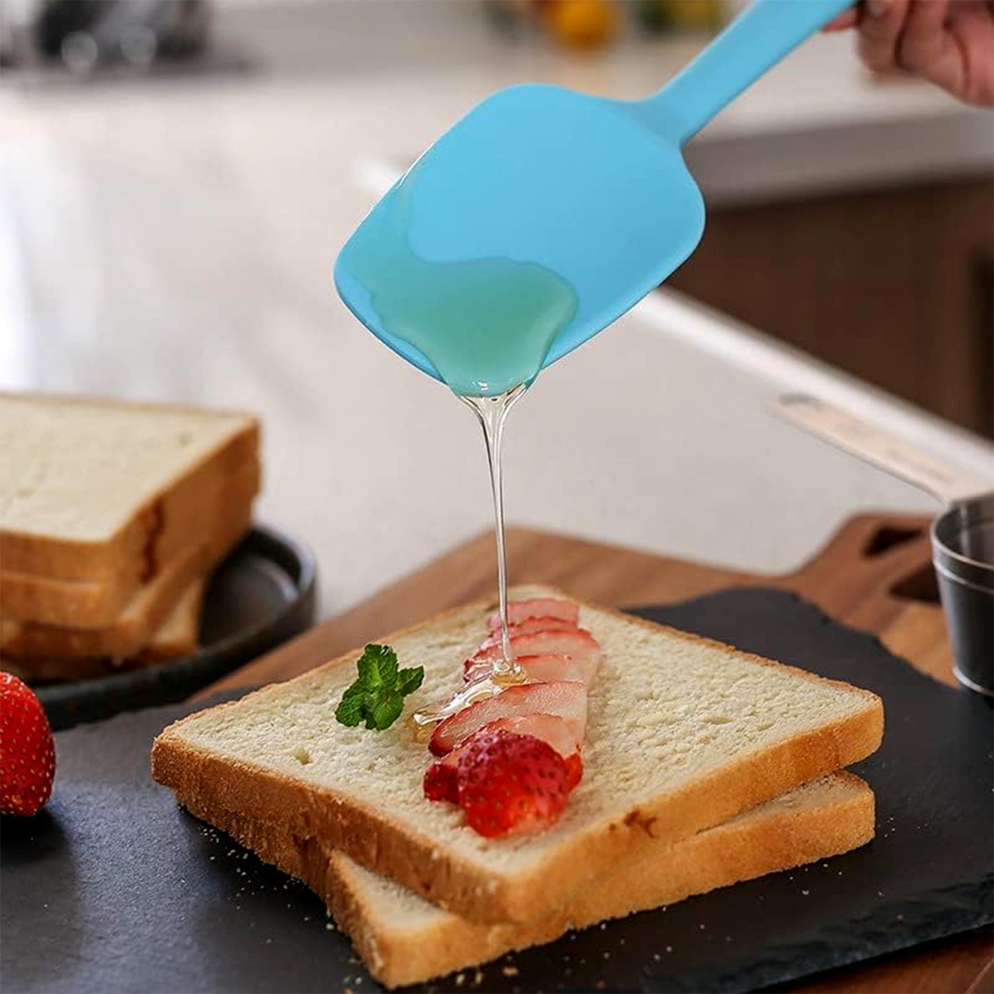 Silicone Spatula For Baking Cooking (1 Pc) - Happy Price - Image 5