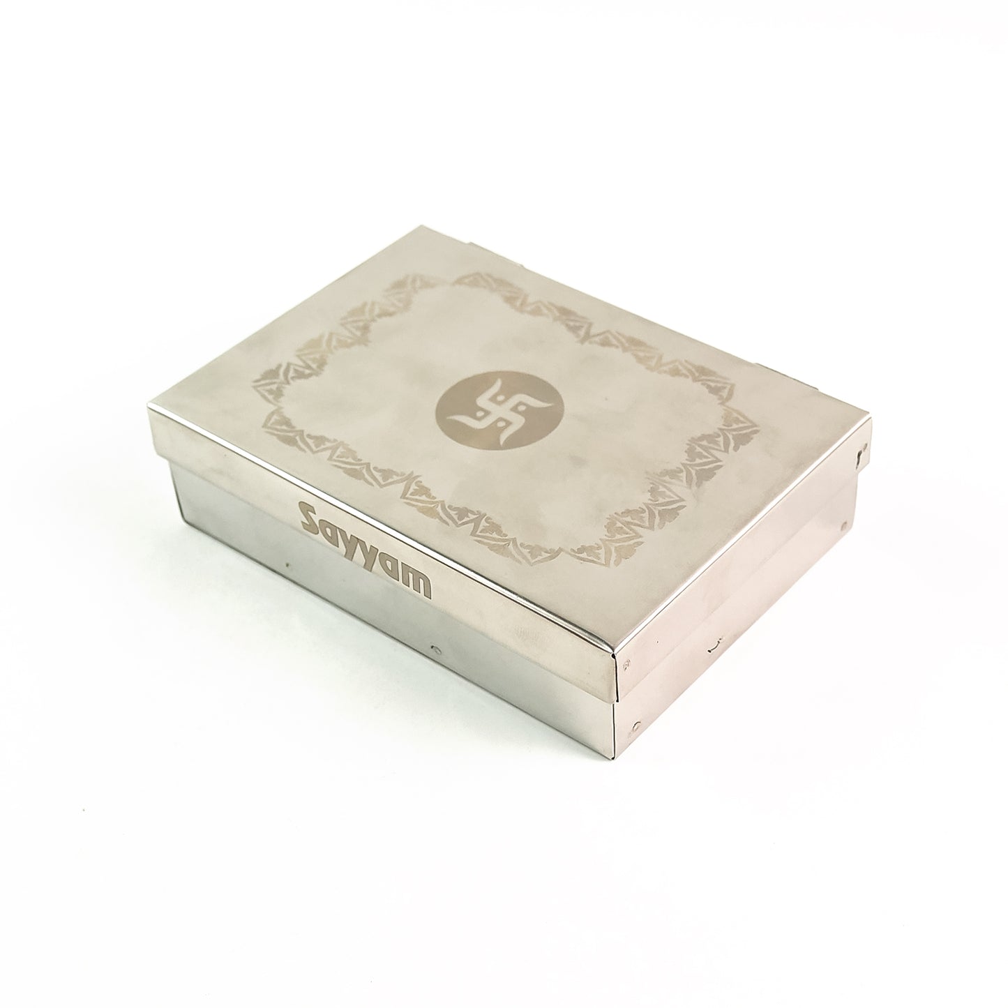 Multipurpose Premium Stainless Steel Jewelry Storage Organizer Box With 6 Compartments (1 Pc) - Happy Price - Image 4