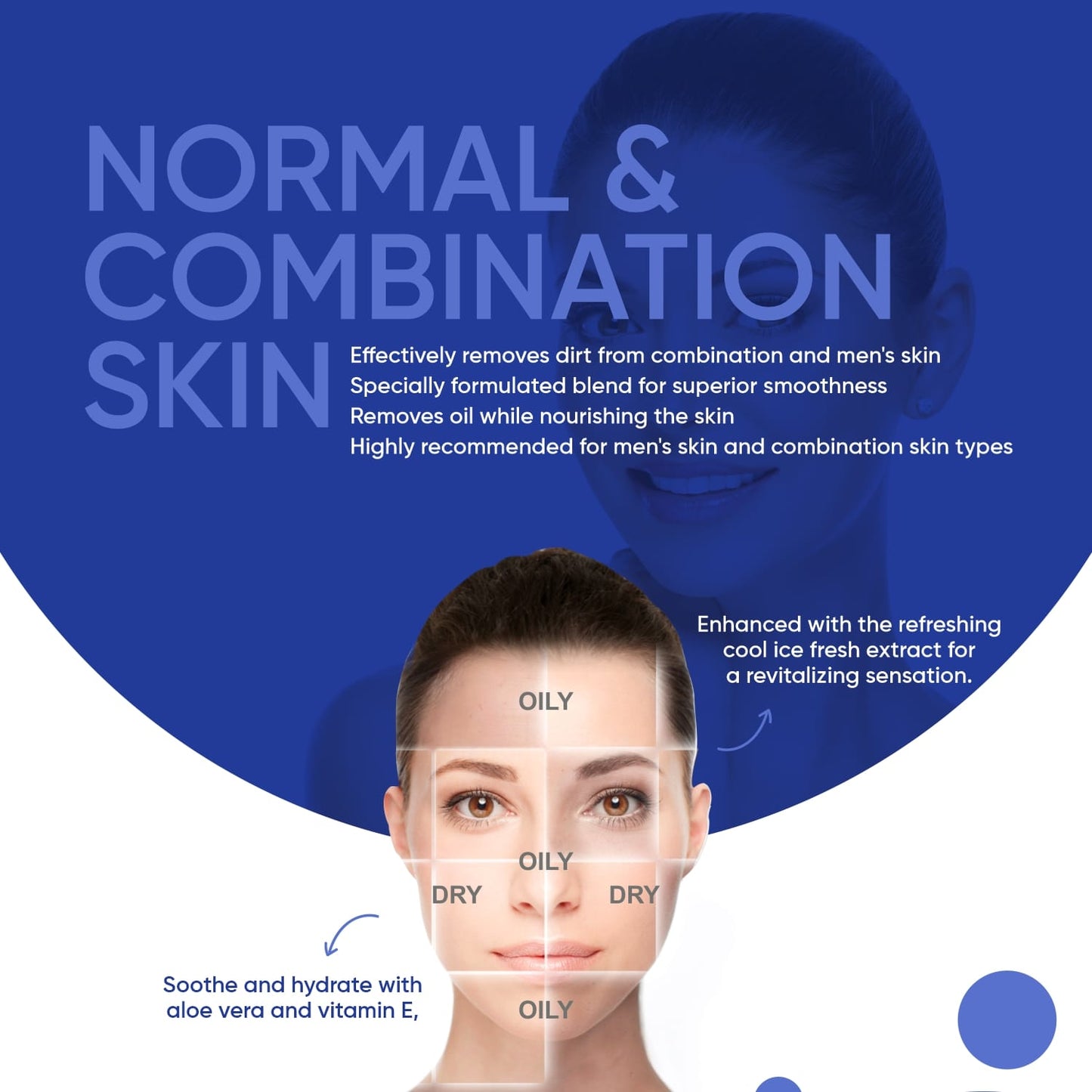 Beautiful Basics Normal Oily Skin Face Wipes (2 Pkts X 50 Pcs Wipes) - Happy Price - Image 3