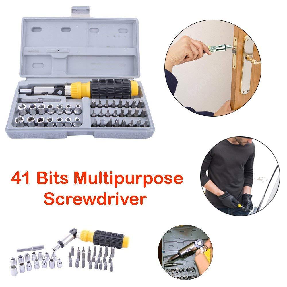 Socket And Screwdriver Tool Kit Accessories (41 Pcs) - Happy Price - Image 3