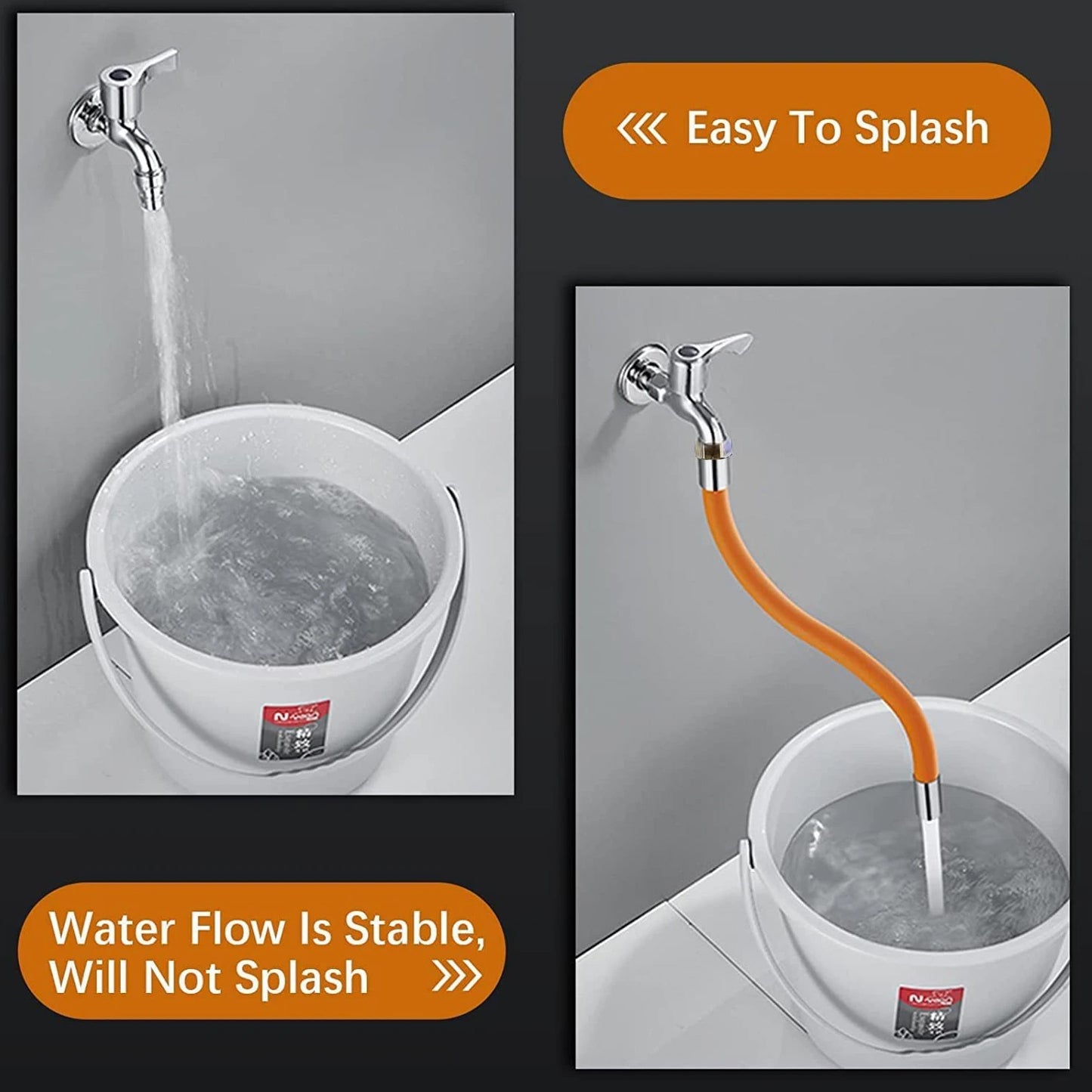 Flexible Silicone Tap Extender Pipe - 44 Cm, 1 Pc - Great Price - Image 5