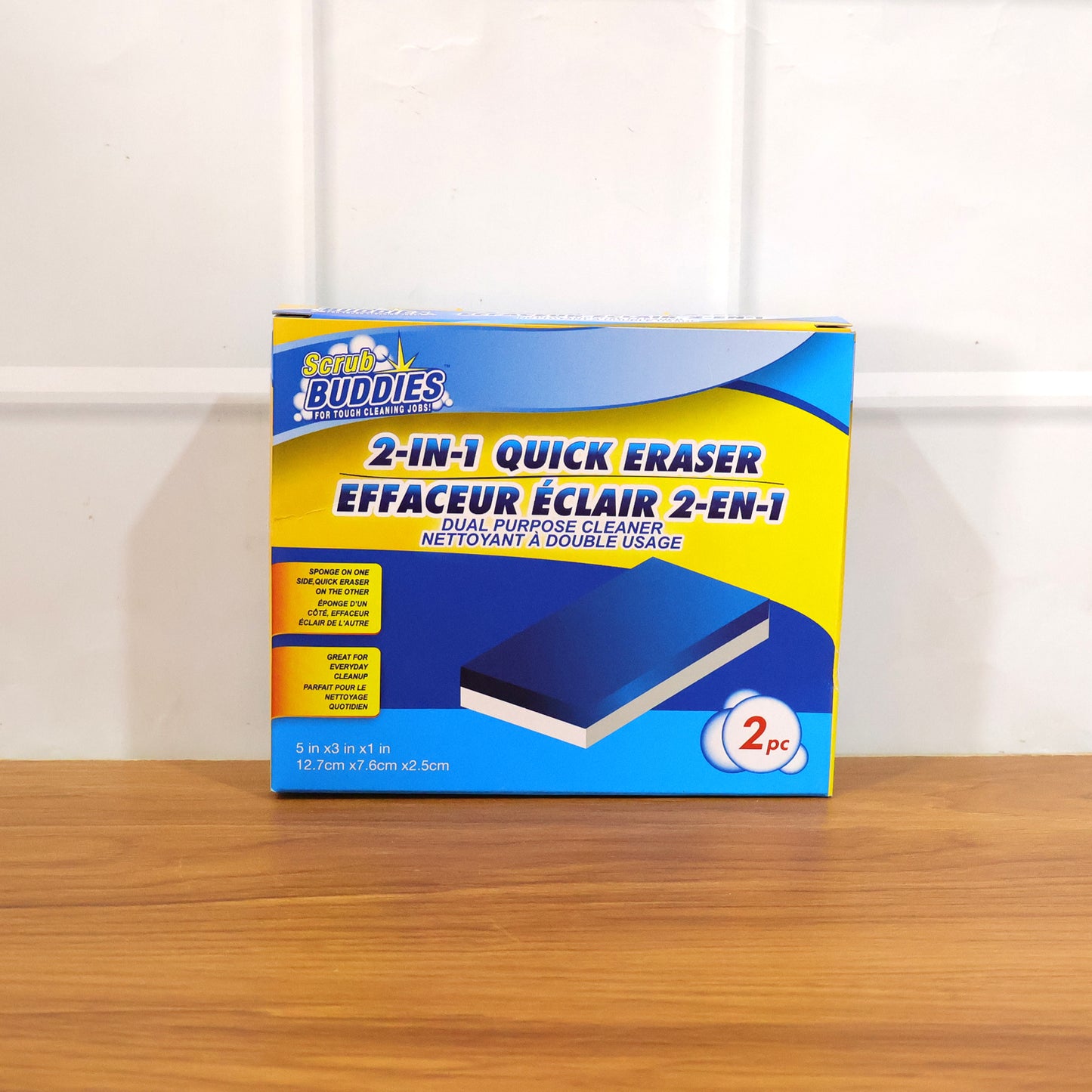 Dual Layer Cleaning Sponge Pads - 2 Piece Set for Kitchen & Home - Happy Price - Image 7