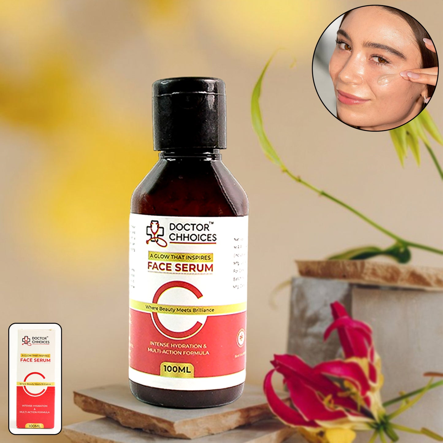 Doctor Chhoices Vitamin C Face Serum 100ml (1 Pc) - Happy Price - Image 2