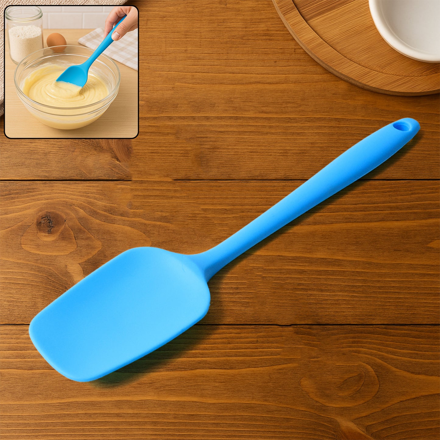 Silicone Spatula For Baking Cooking (1 Pc) - Happy Price - Image 3
