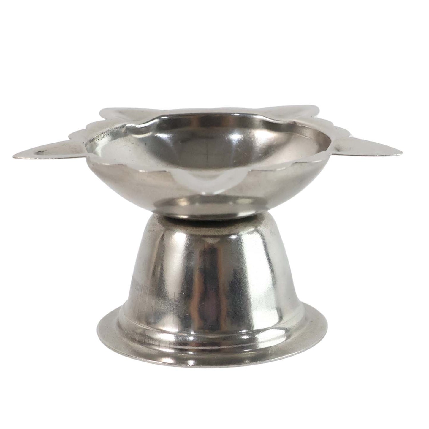 Big Stainless Steel Sunflower Diya Stand for Pooja - 1 Pc - Happy Price - Image 4