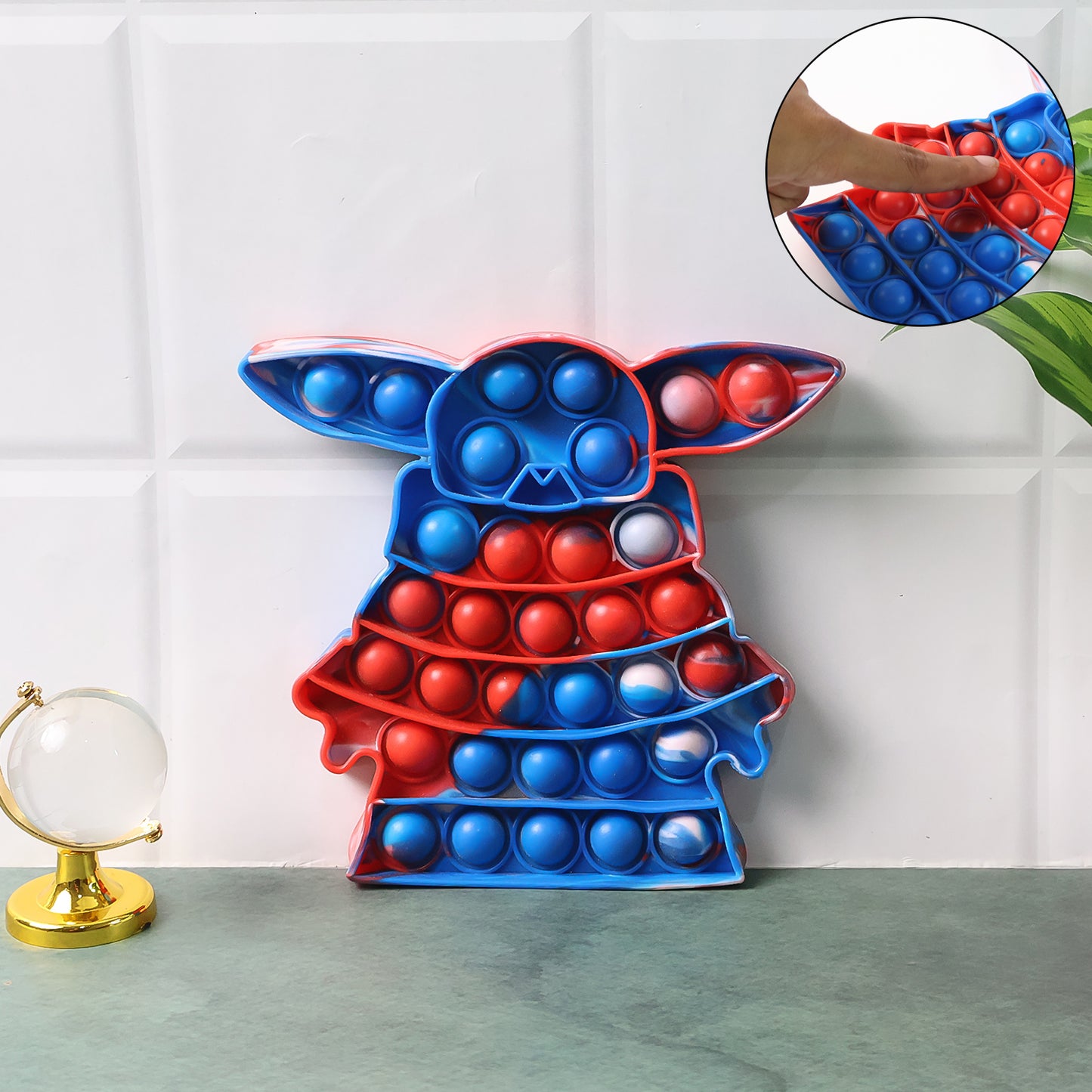 Silicone Pop It Fidget Toy - Fun Sensory Game for Stress Relief (1 Pc) - Happy Price - Image 3