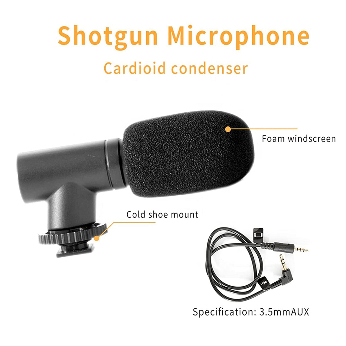 Vlogging Kit For Video Making With Mic Mini Tripod Stand Led Light Phone Holder Clip For Making Videos - Happy Price - Image 7