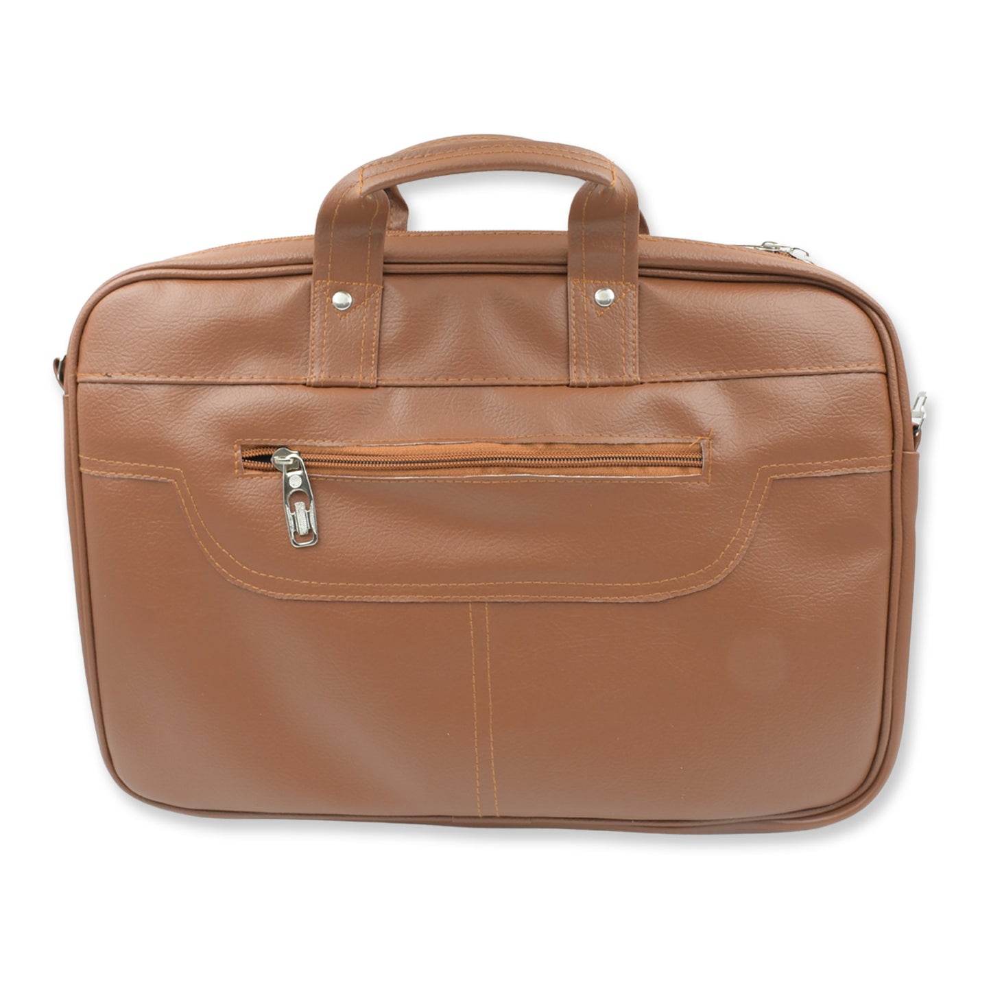 Multipurpose Bag Shoulder Side Bag Office Laptop Faux Leather Executive Formal Laptop Macbook Messenger Office Travel Business Shoulder Hand Sling Bag For Men Women With Multiple Compartments - Happy Price - Image 4