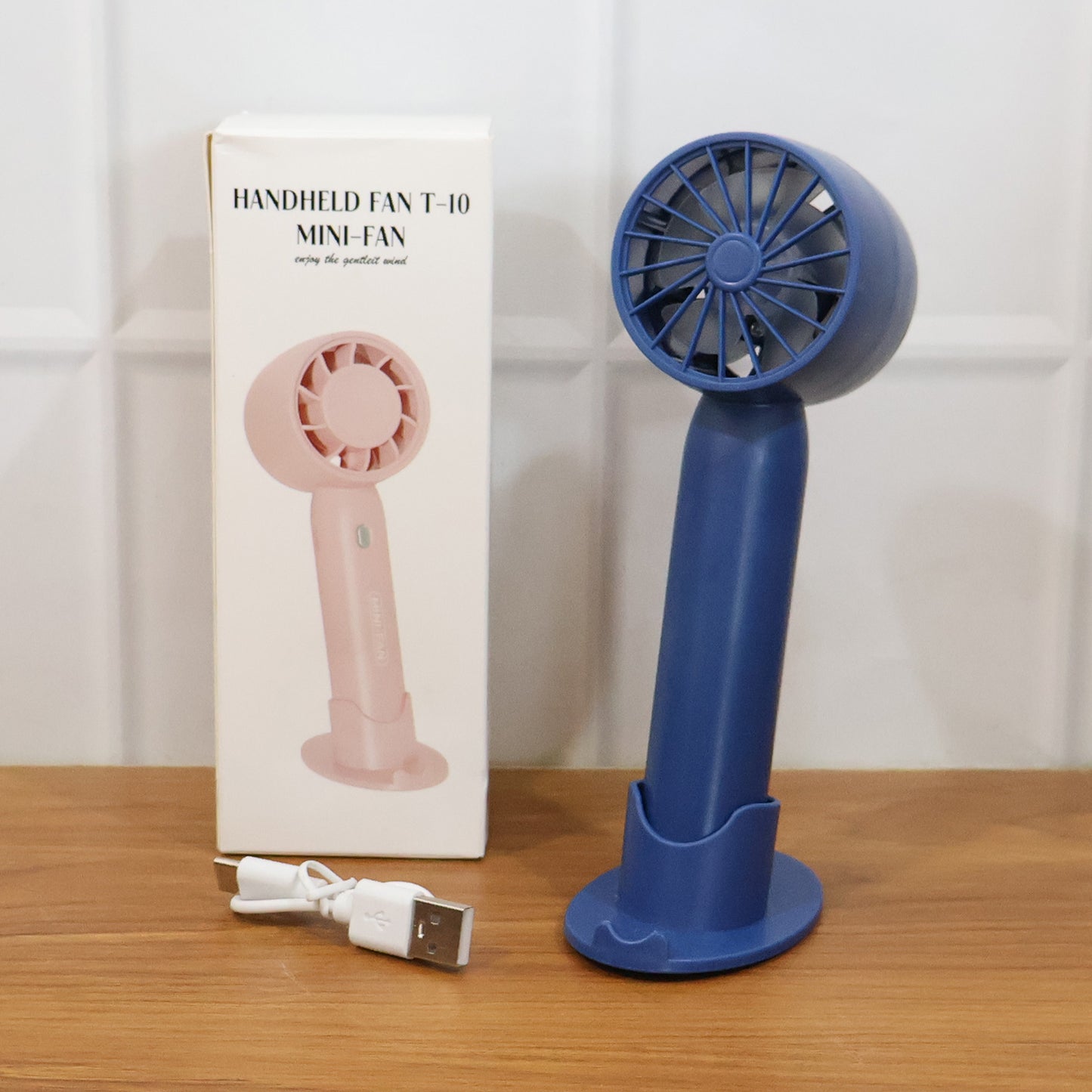 Portable Rechargeable Mini Fan - Handheld & Desk Use (1 Pc) - Great Price - Image 7