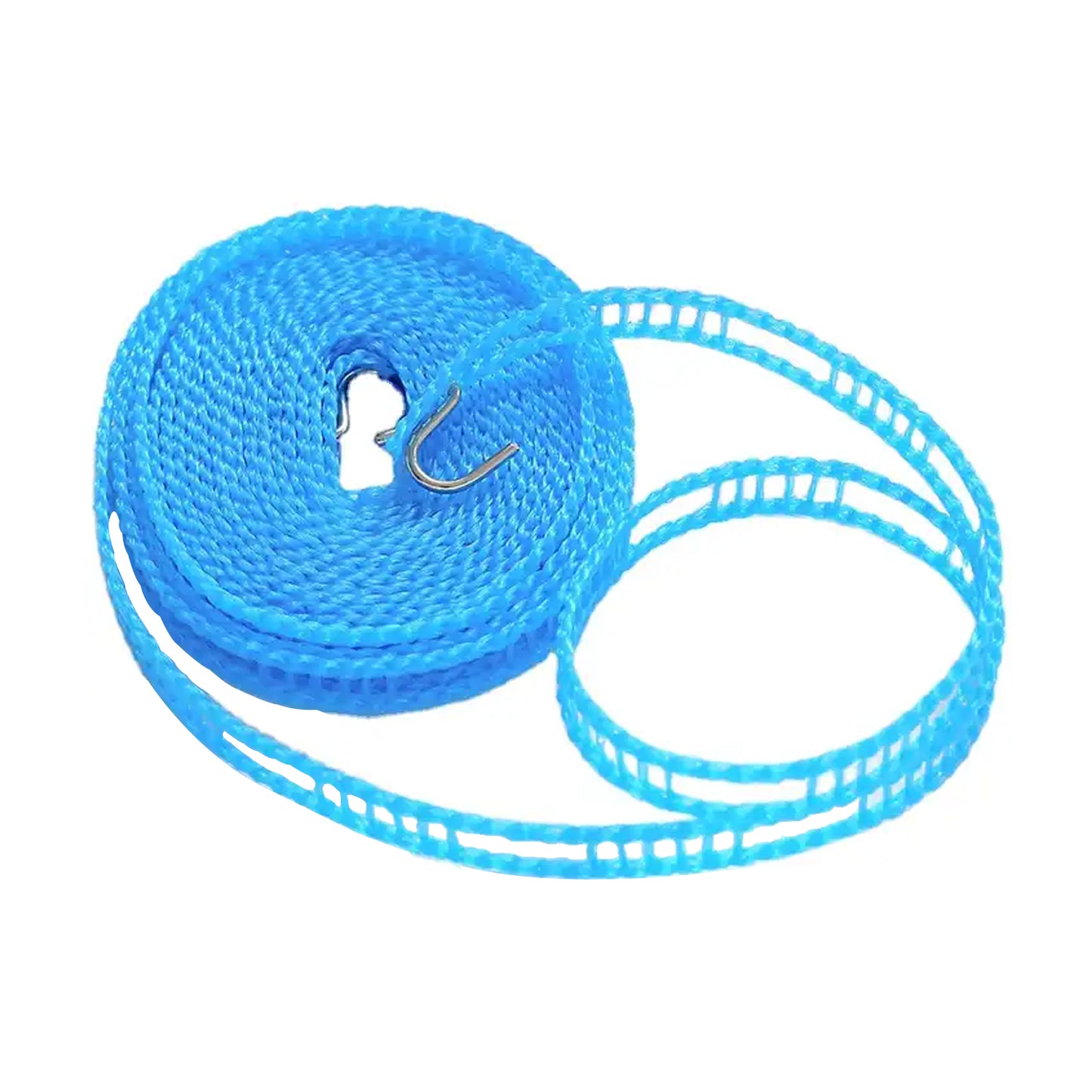 3 Meter Anti-Slip Nylon Clothesline with Hooks - Portable Indoor Outdoor Drying Rope - Happy Price - Image 4