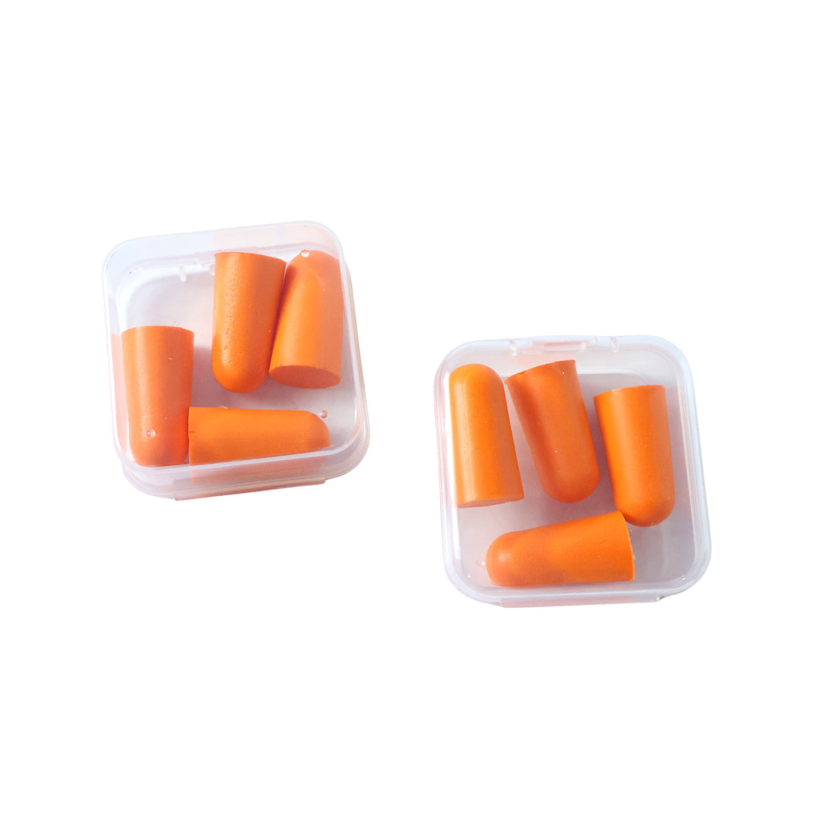 Soft Foam Ear Plugs for Noise Reduction with Case (4 Pairs / 8 Pcs) - Happy Price - Image 4