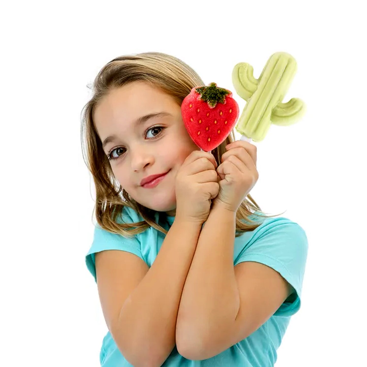 Cactus Shape Mold Durable Cactus Shape Ice Cream Mould Silicone Popsicle Mold Ice Pop Diy Kitchen Tool Ice Molds - Happy Price - Image 6