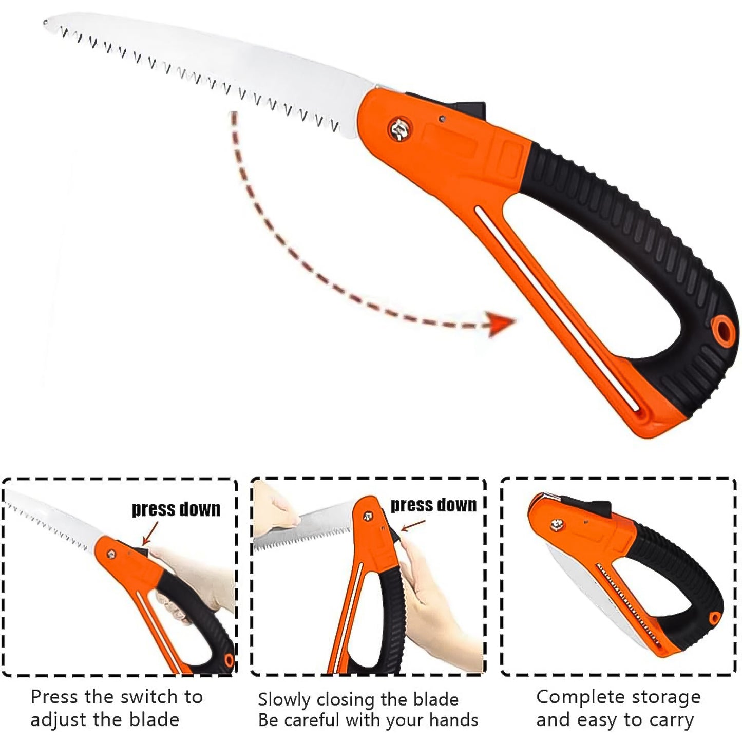 15 Inch Mini Pruning Folding Saw (1 Pc) - Happy Price - Image 7