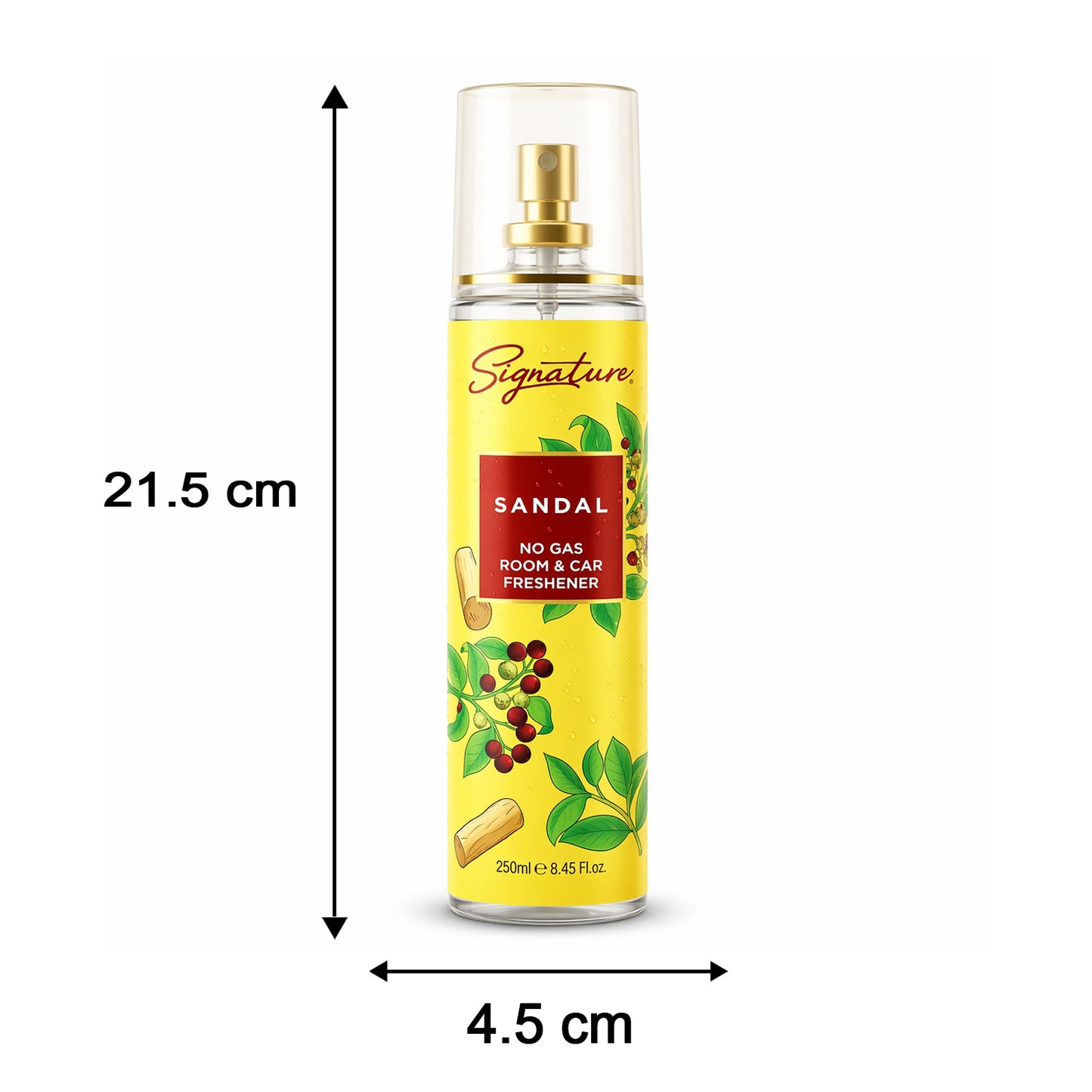 Signature Sandalwood Air Freshener Spray 250 ML for Home & Car - Great Price - Image 5