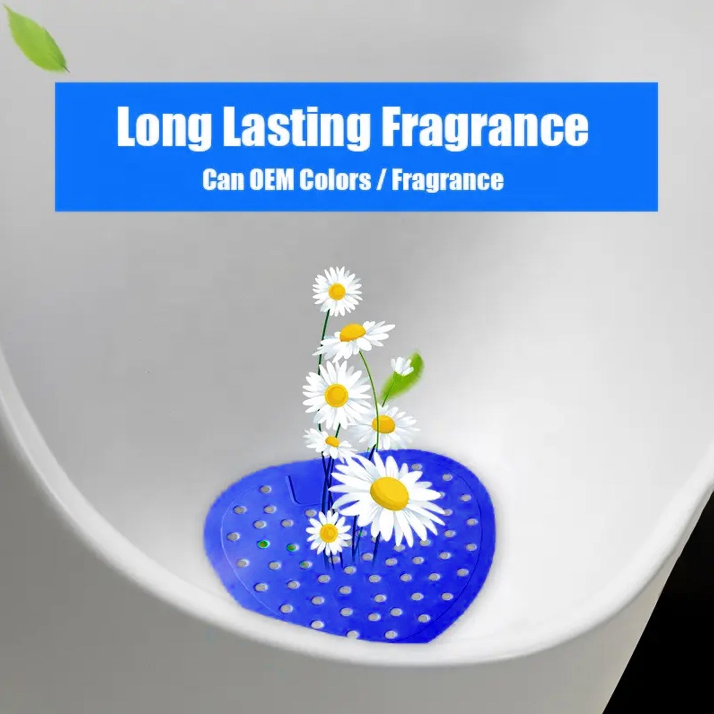 Urinal Screen Deodorizer Scented Urinal Screen Lasting Fragrance Silicone Clean Descaling ( 1 Pc ) - Happy Price - Image 5