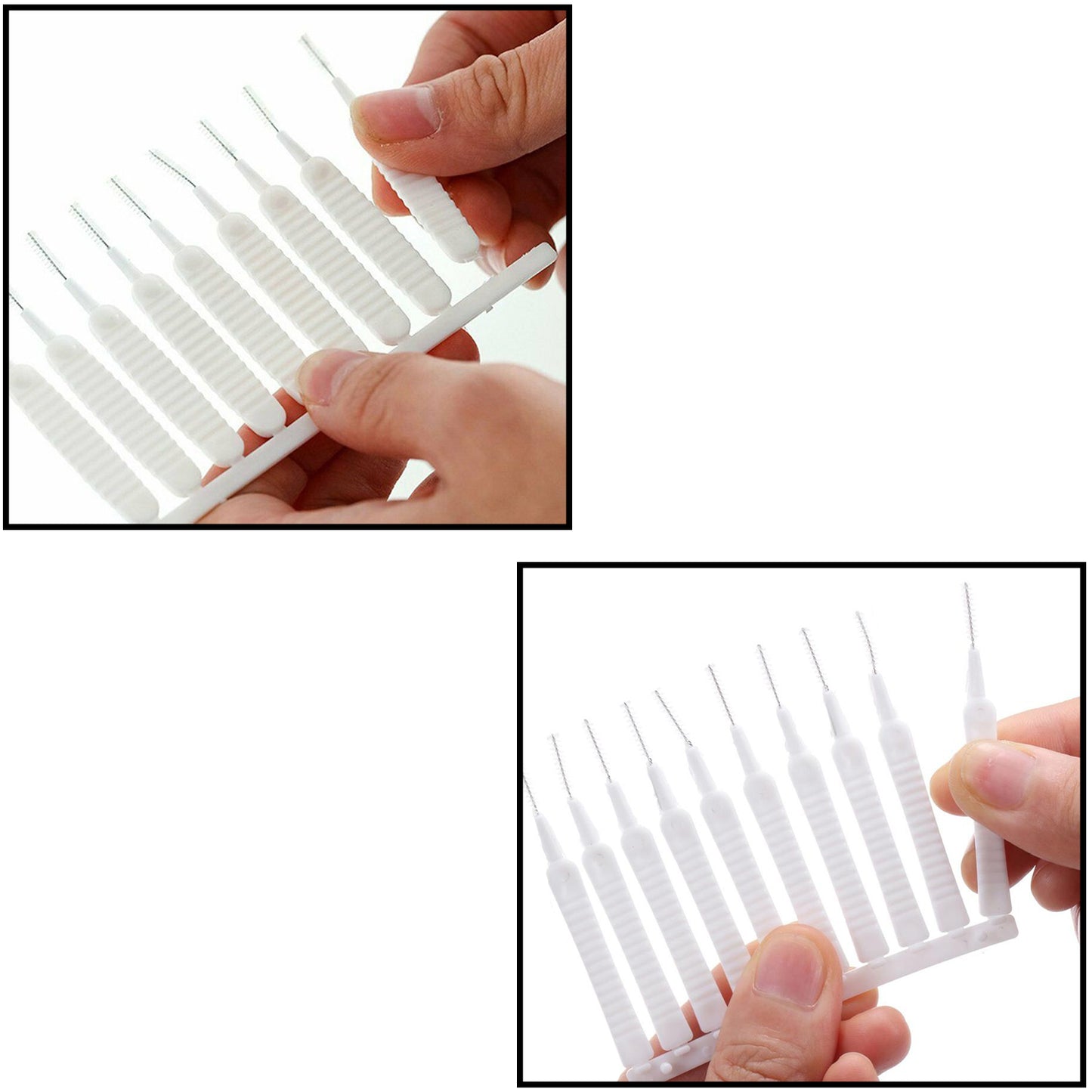 10pcs Shower Nozzle Cleaning Brush Reusable Multifunctional Shower Head Anti-clogging Small Brush - Happy Price - Image 3