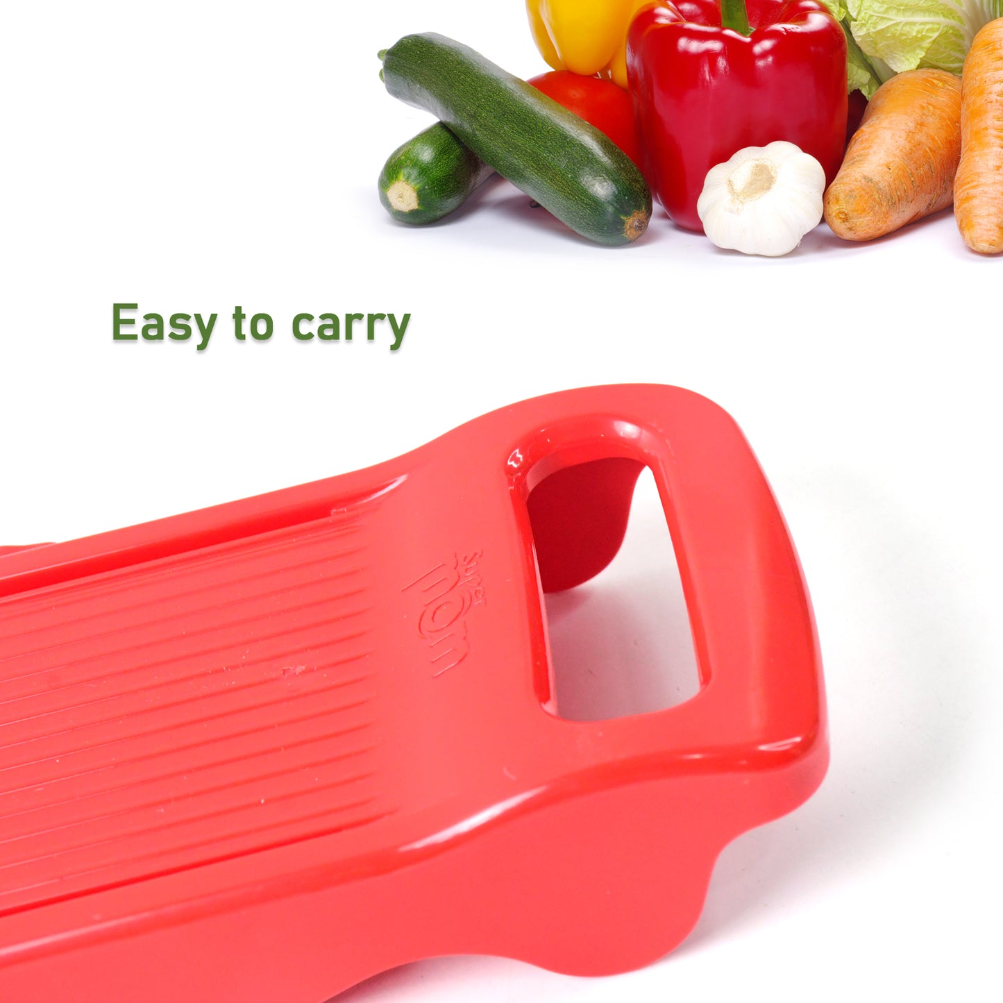 Easy Plus Vegetable Slicer (1 Pc) - Adjustable Stainless Steel Blade - Happy Price - Image 6