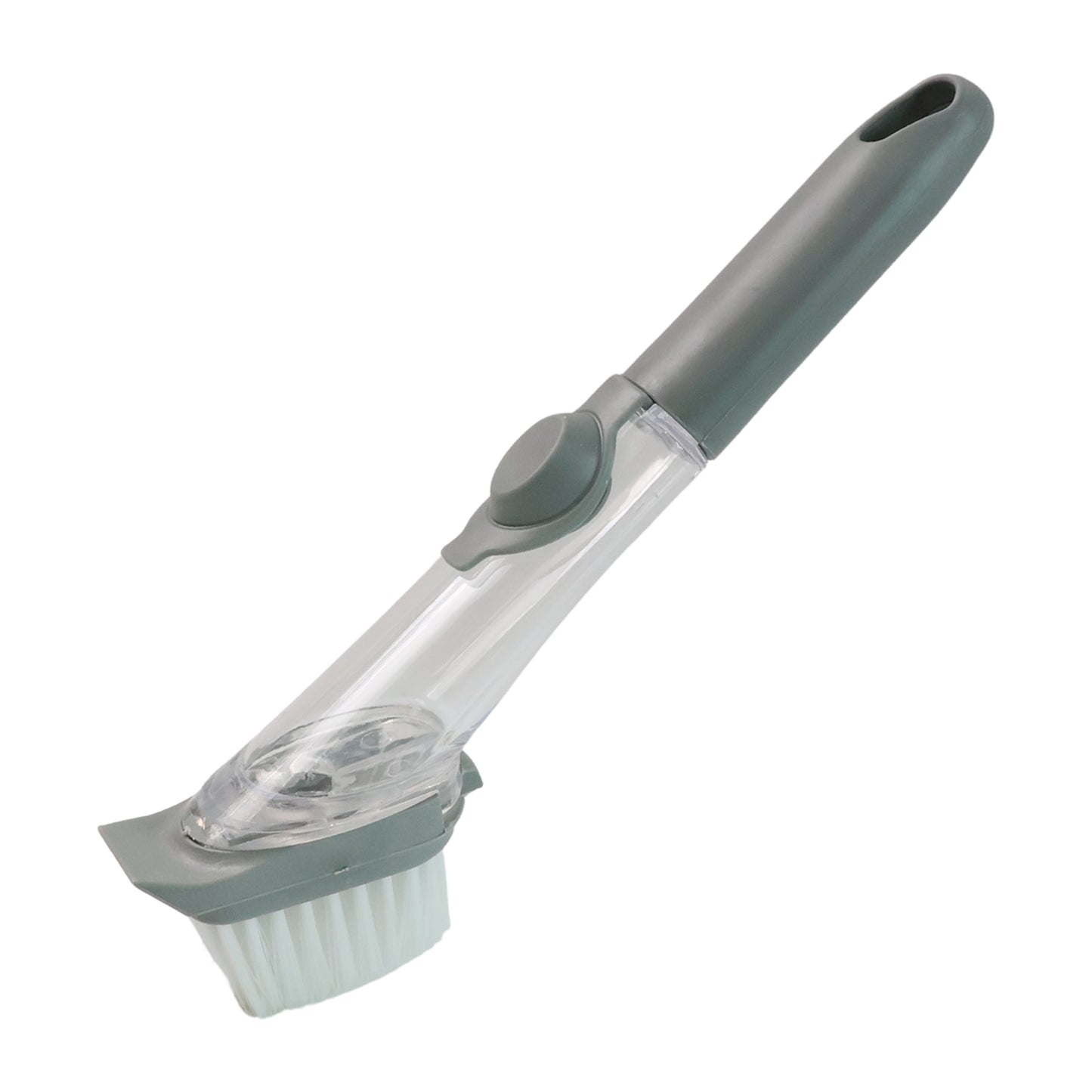 2-in-1 Soap Dispensing Dish Brush Set with Scrub Sponge - Happy Price - Image 2