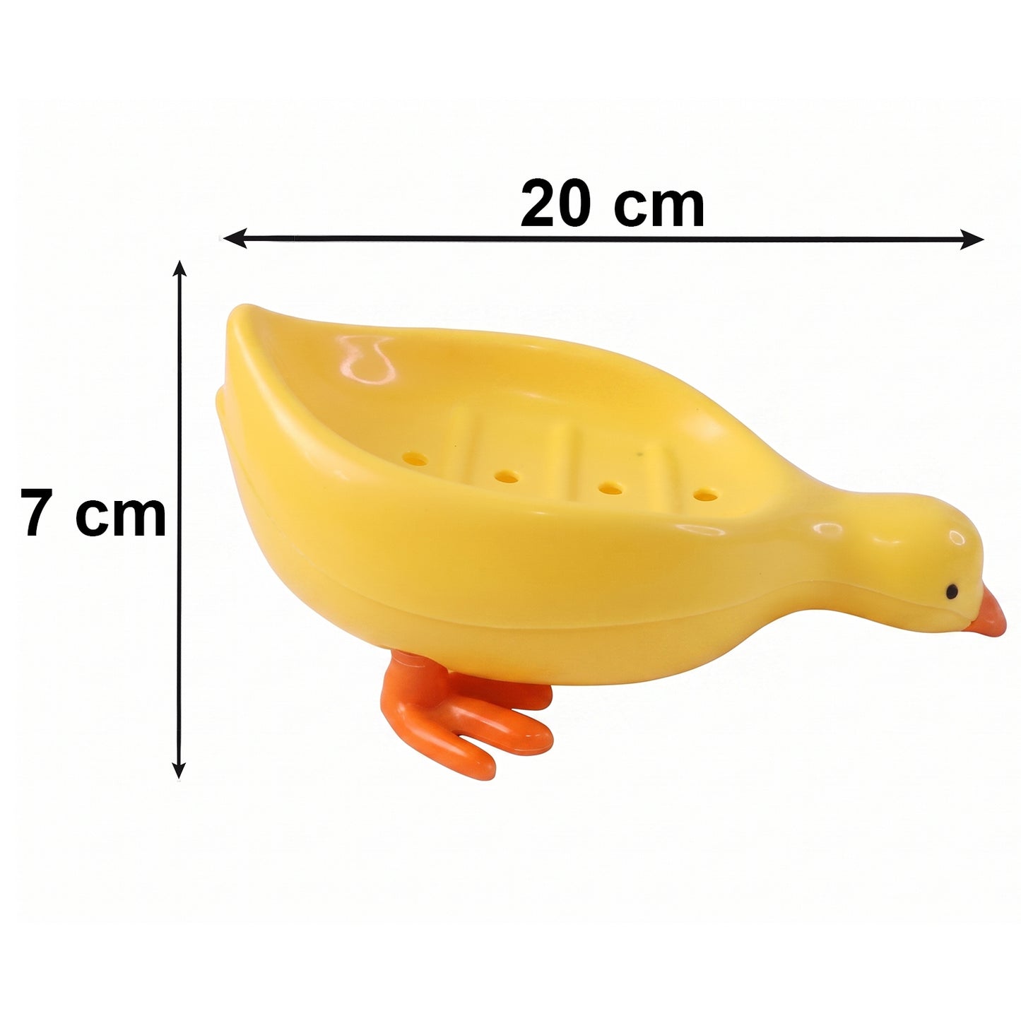 Cute Duck Soap Holder Box - Plastic Bathroom Tray for Kids (1 Pc) - Happy Price - Image 5