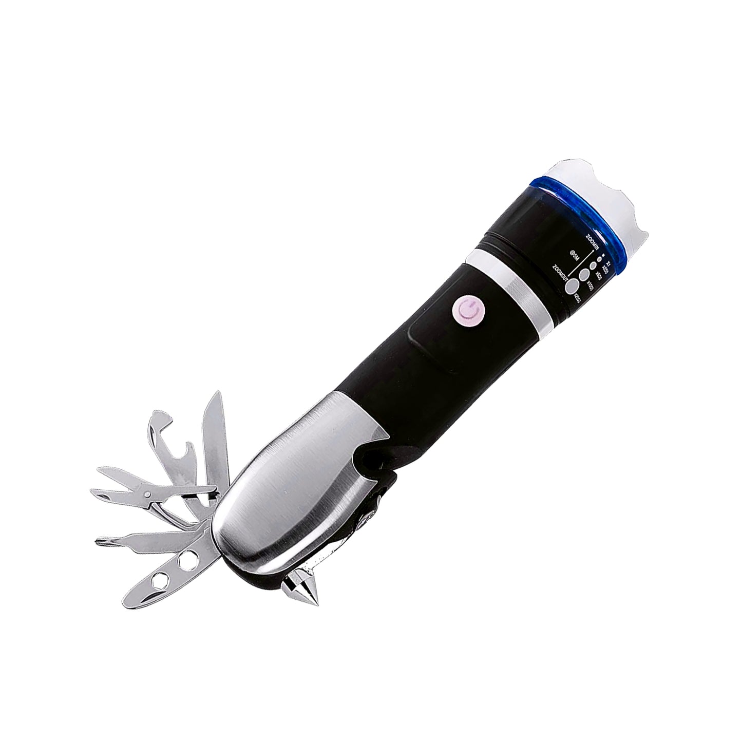 Battery Operated Multi Tool Led Flashlight All In One Tool Light (1 Pc Battery Not Included) - Happy Price - Image 4