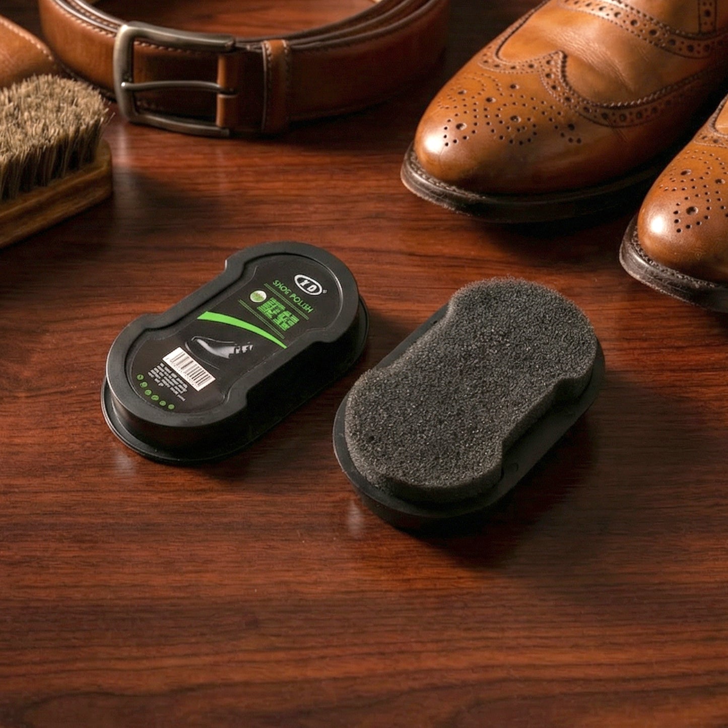 Instant Shoe Shine Sponge Applicator - 1 Pc Leather Footwear Cleaner - Happy Price - Image 5