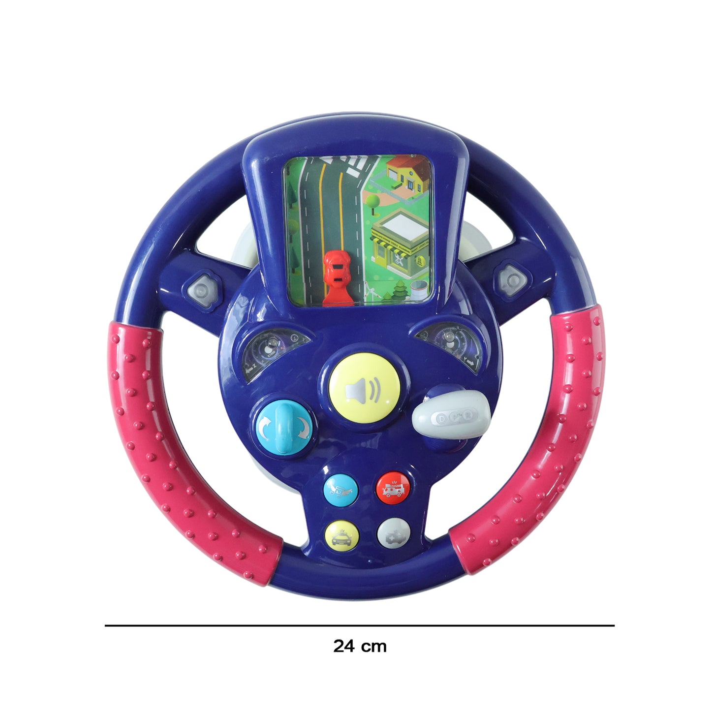 Baby Musical Steering Wheel Toy with Lights and Sounds - Interactive Driving Fun for Toddlers (1 Pc) - Great Price - Image 5