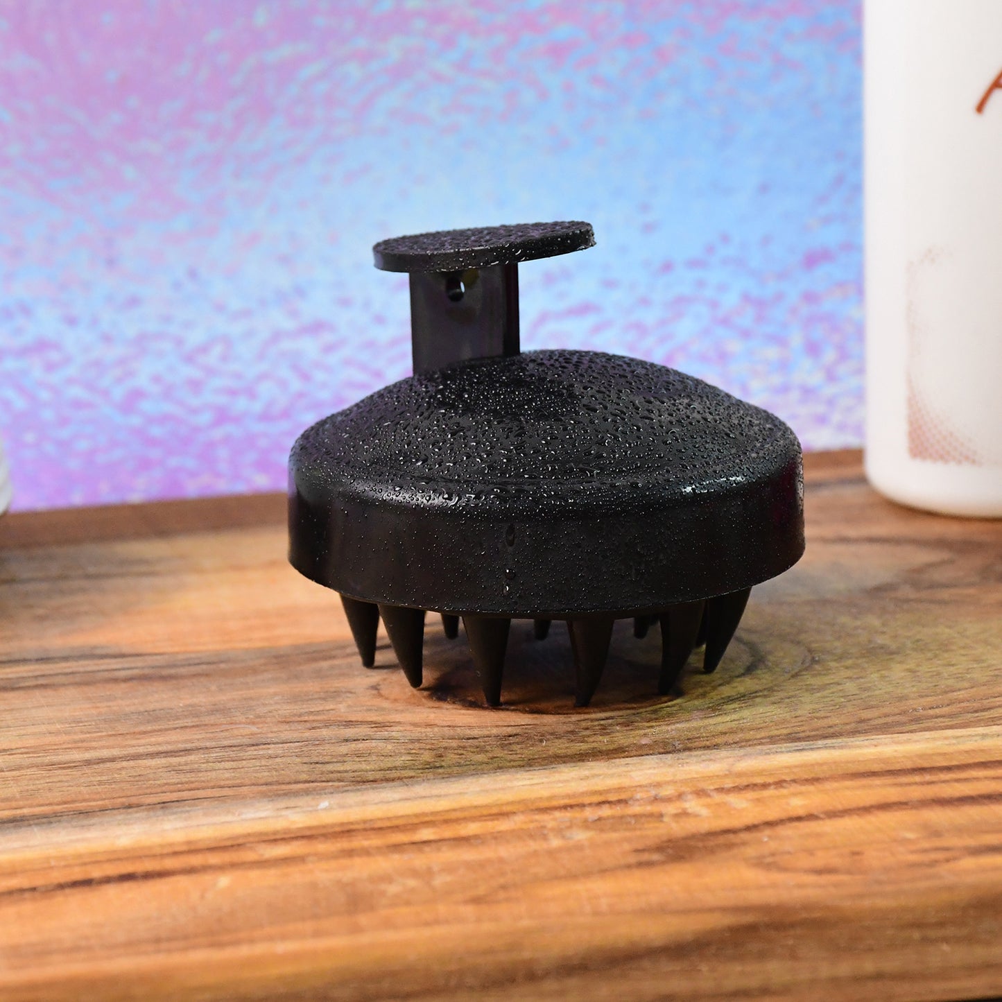 Scalp Massager Shampoo Brush - 1 Pc Silicone Bristle Hair Washer - Happy Price - Image 3