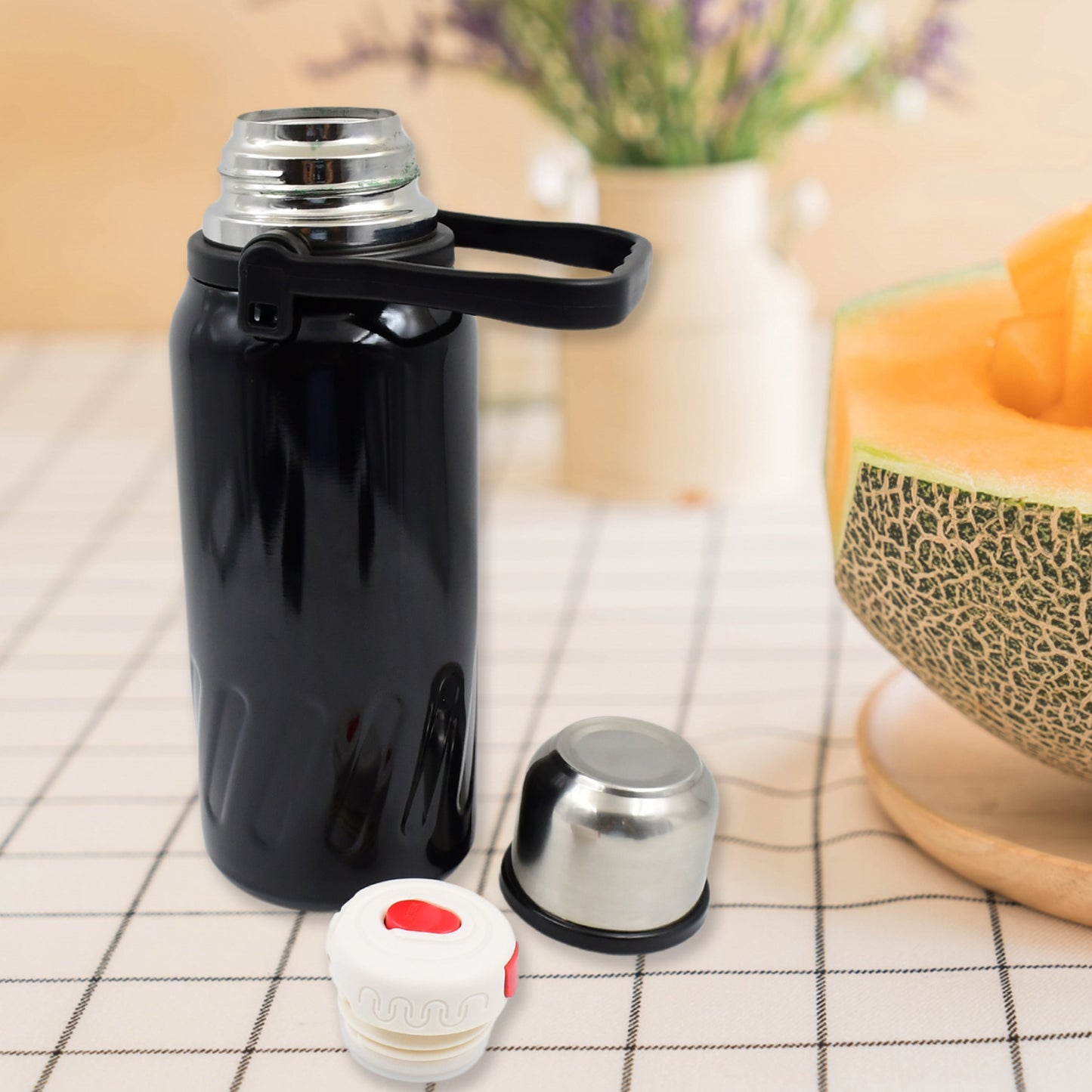Stainless Steel Water Bottle Vacuum Insulated Cup Bottle (1200 Ml) - Happy Price - Image 5