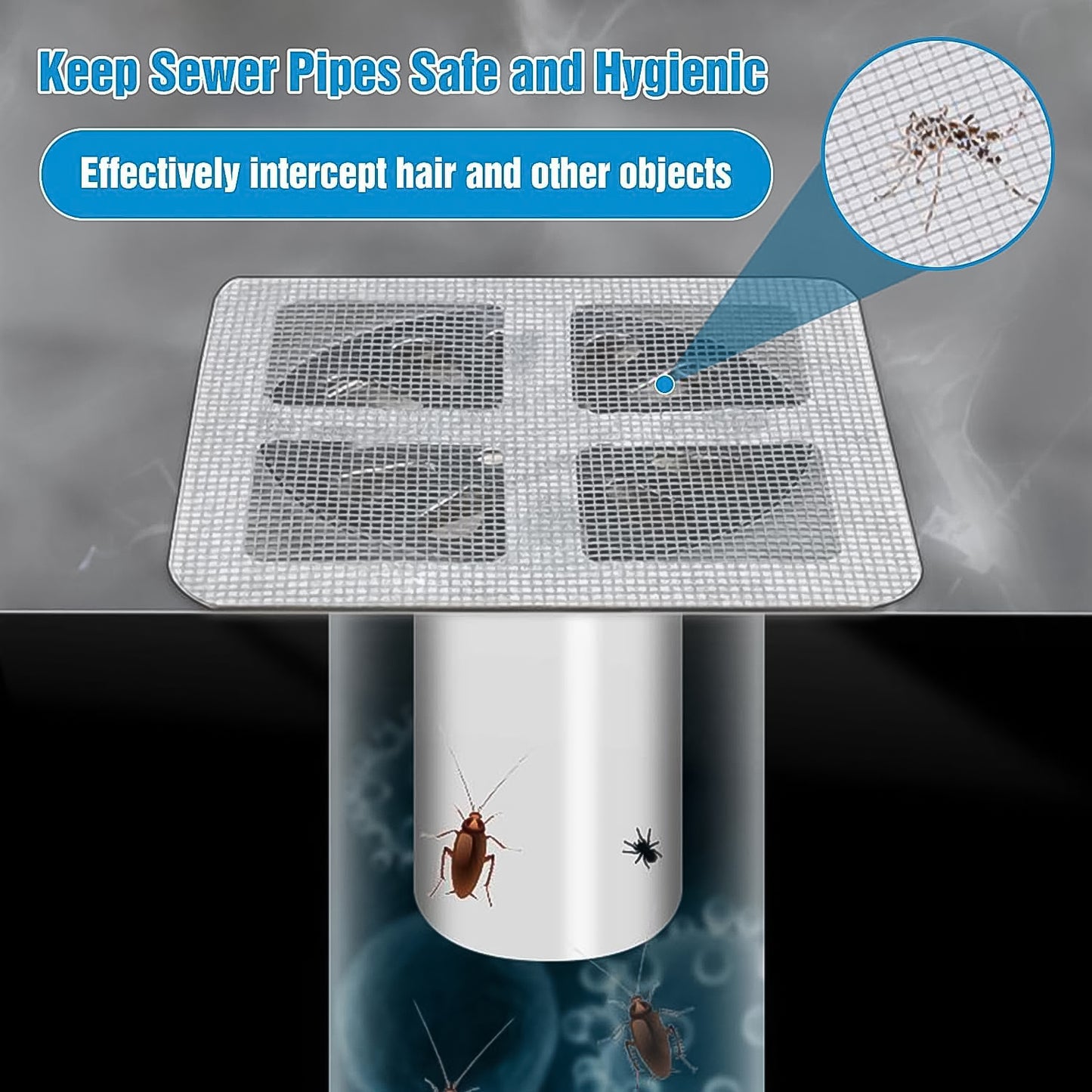 Window Screen Mesh Hole Repair Kit Patch Adhesive (1010 Cm 10 Pcs Set) - Happy Price - Image 3