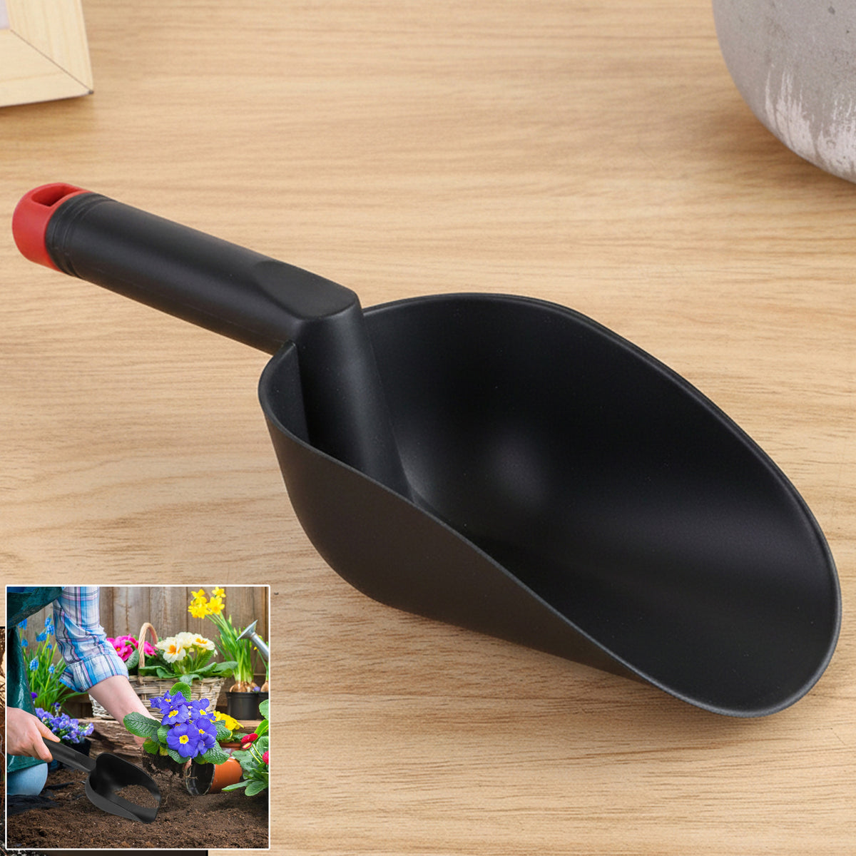 Durable Plastic Garden Hand Trowel for Planting & Soil Work (1 Pc) - Happy Price - Image 2