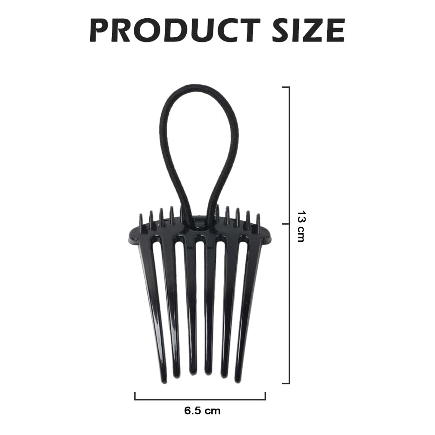Volumizing Hair Comb Clip with Elastic Loop for Instant Volume - 1 Pc - Happy Price - Image 5