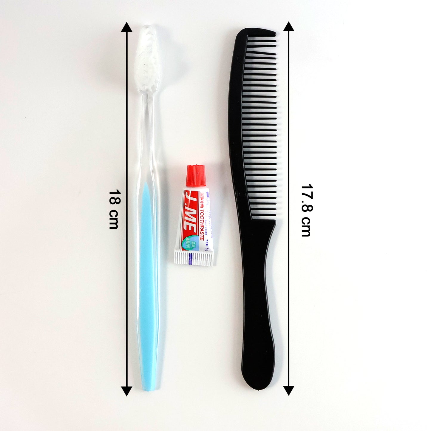 3-in-1 Travel Hygiene Essentials: Toothbrush, Toothpaste & Comb Set - Happy Price - Image 3