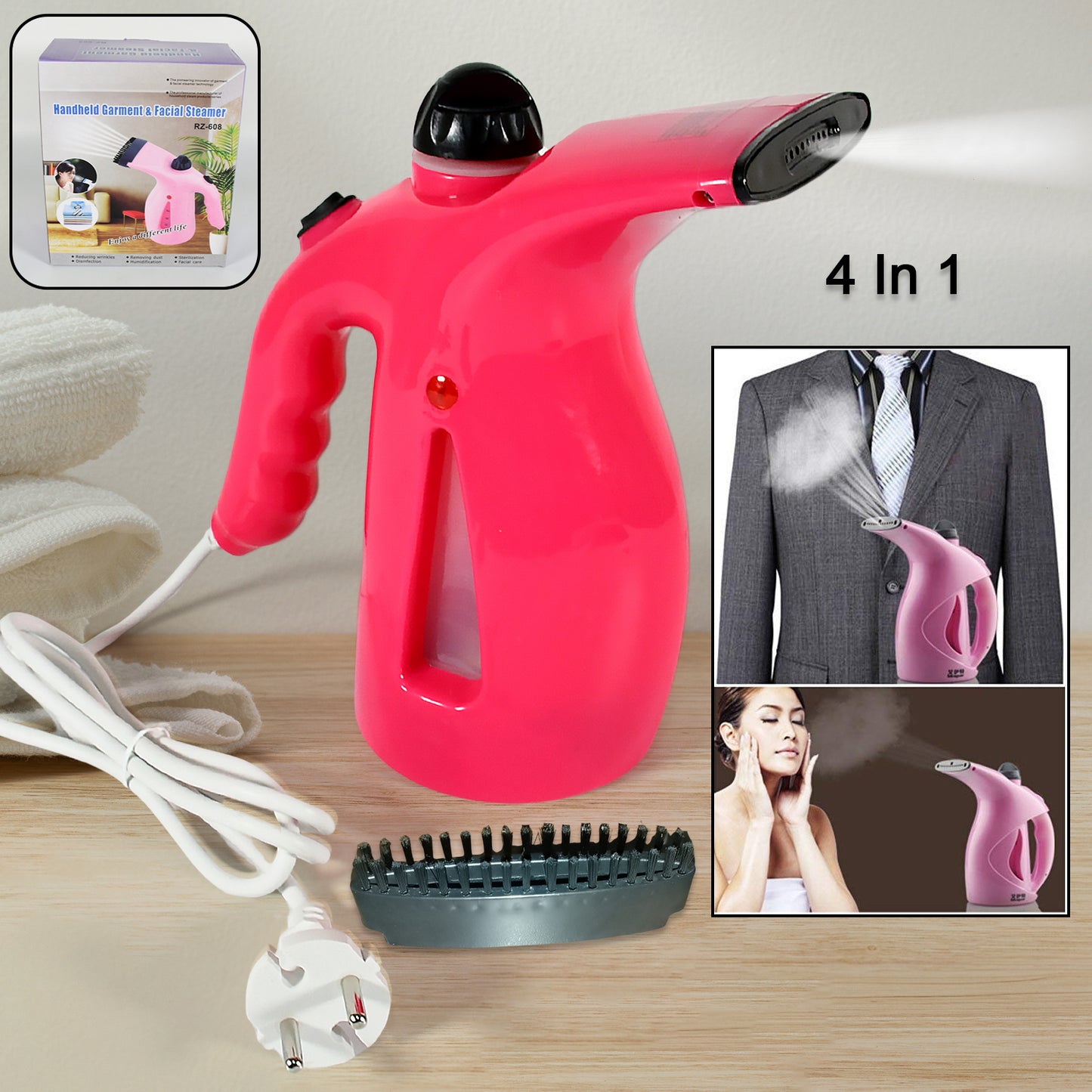 Facial Handheld Portable Steamer For Face - Happy Price - Image 2
