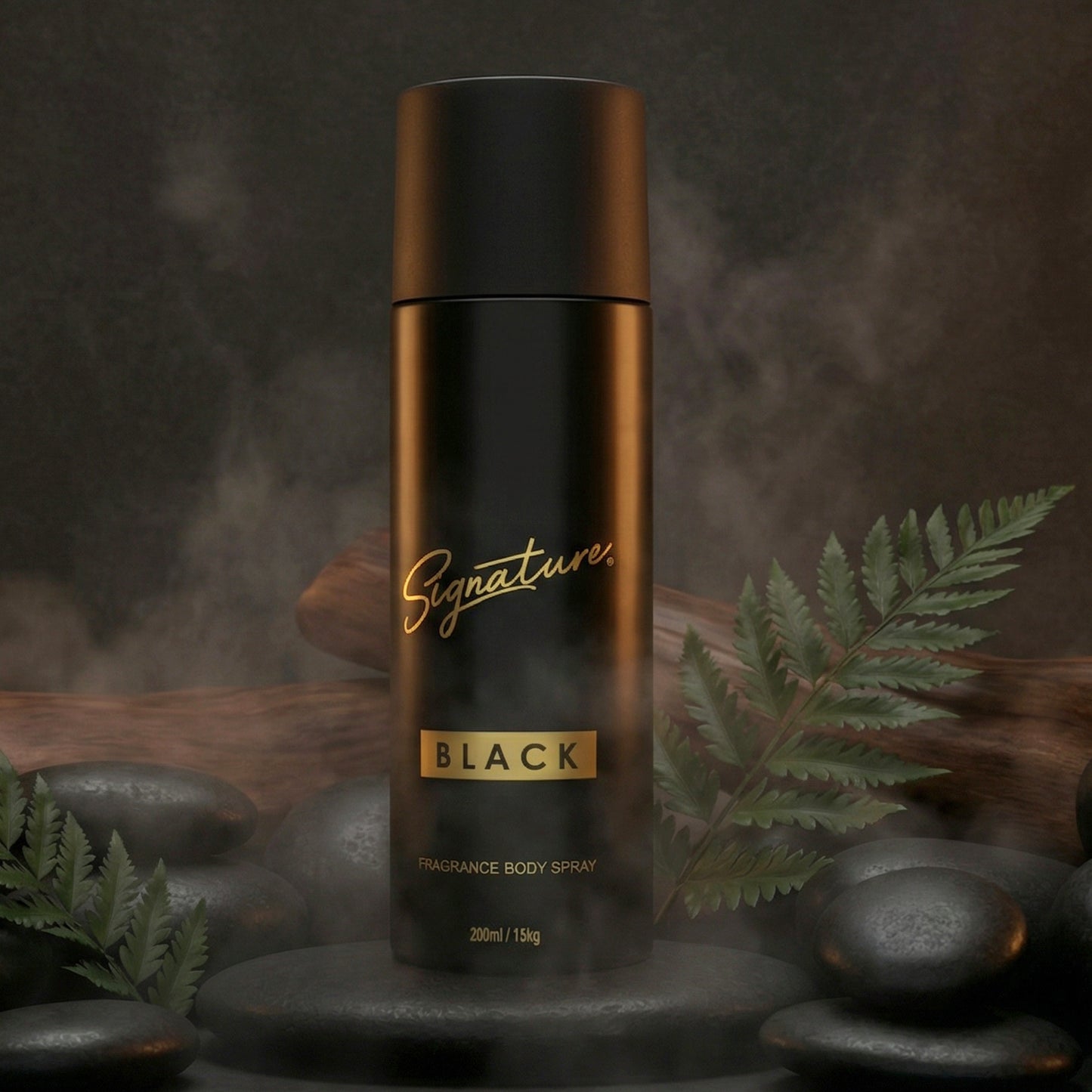 Signature Premium Black Fragrance Body Spray 200 ML for Men - Great Price - Image 6
