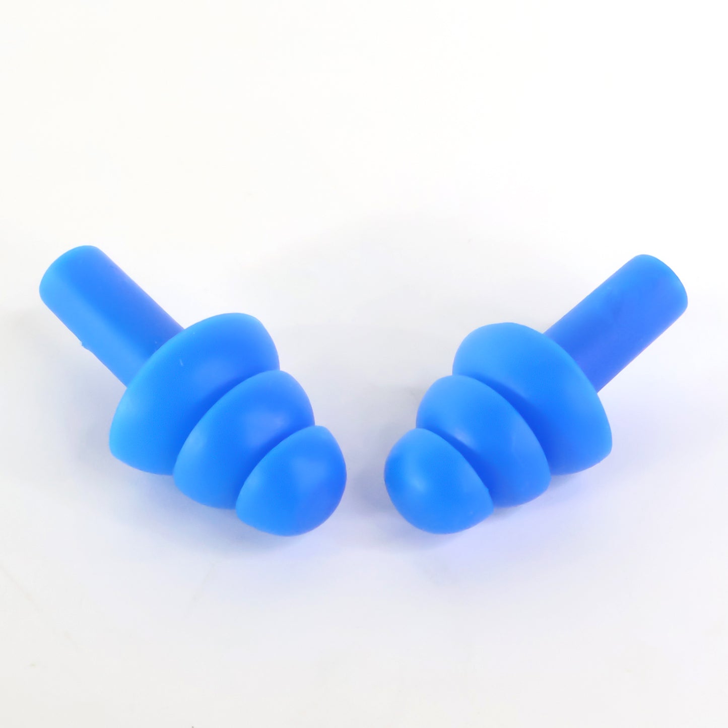 Reusable Silicone Ear Plugs for Swimming - Triple Flange Design, 1 Pair - Happy Price - Image 2