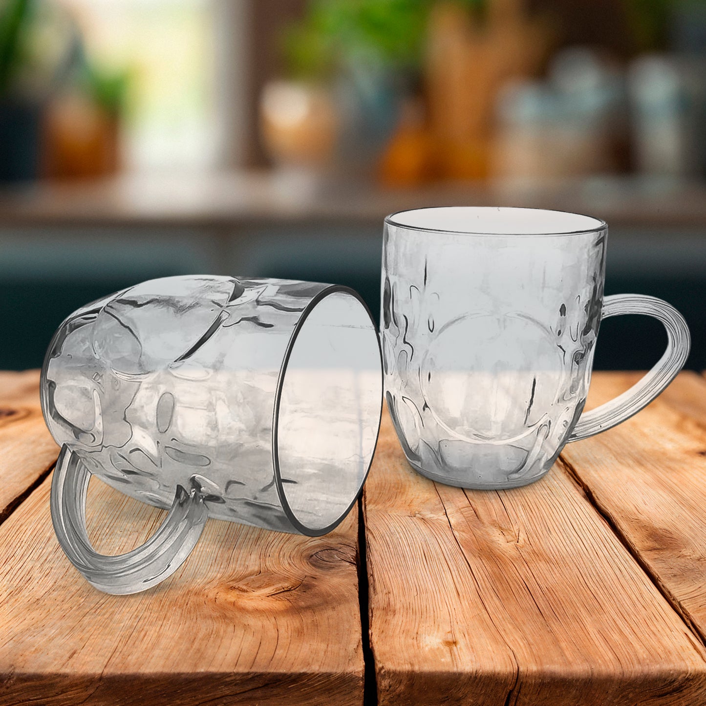 Apex Shake Mug Set 2 Pieces Durable Plastic Mugs (350ml) Approx - Happy Price - Image 7