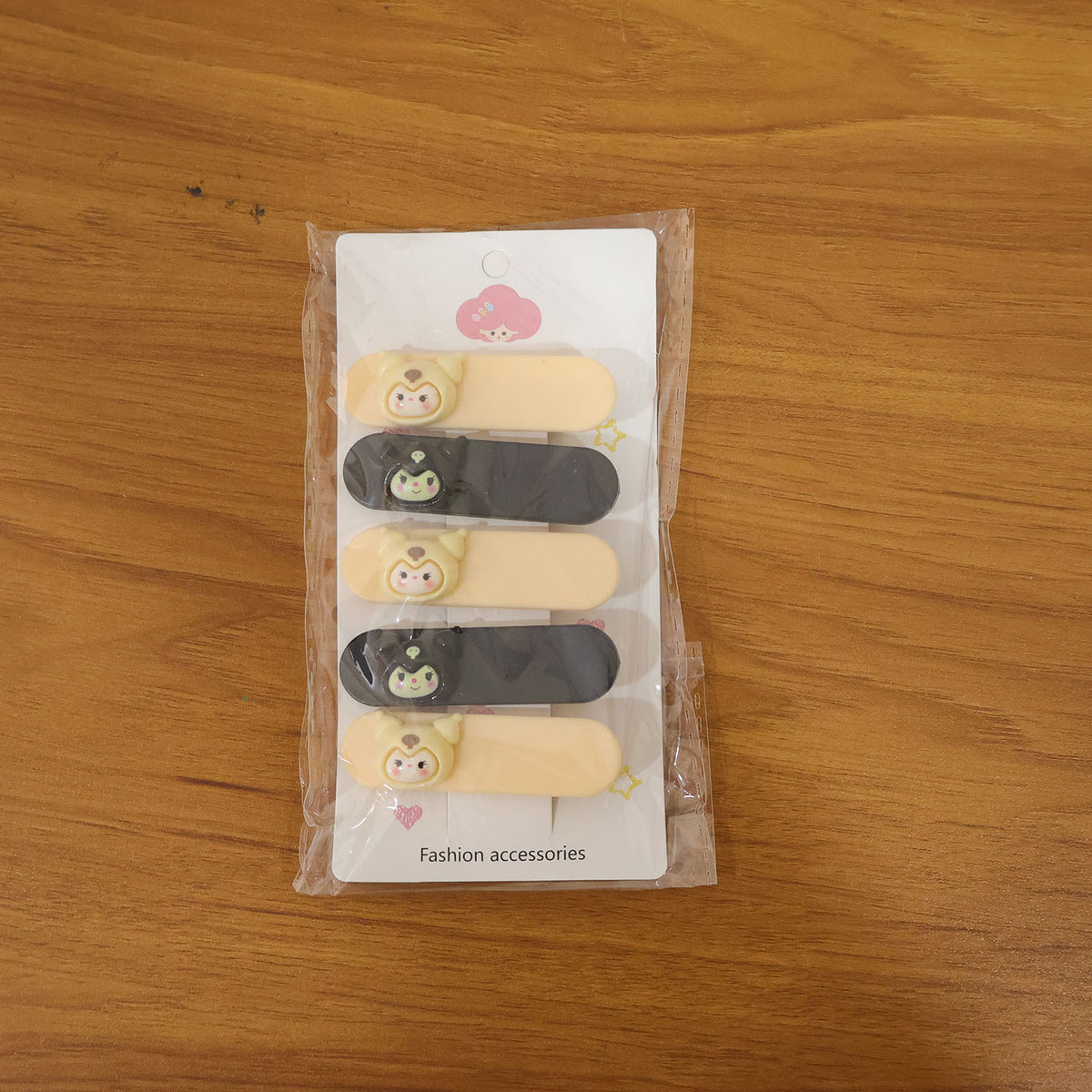 Cute Cartoon Hair Clips for Girls - 5 Pc Set - Happy Price - Image 7