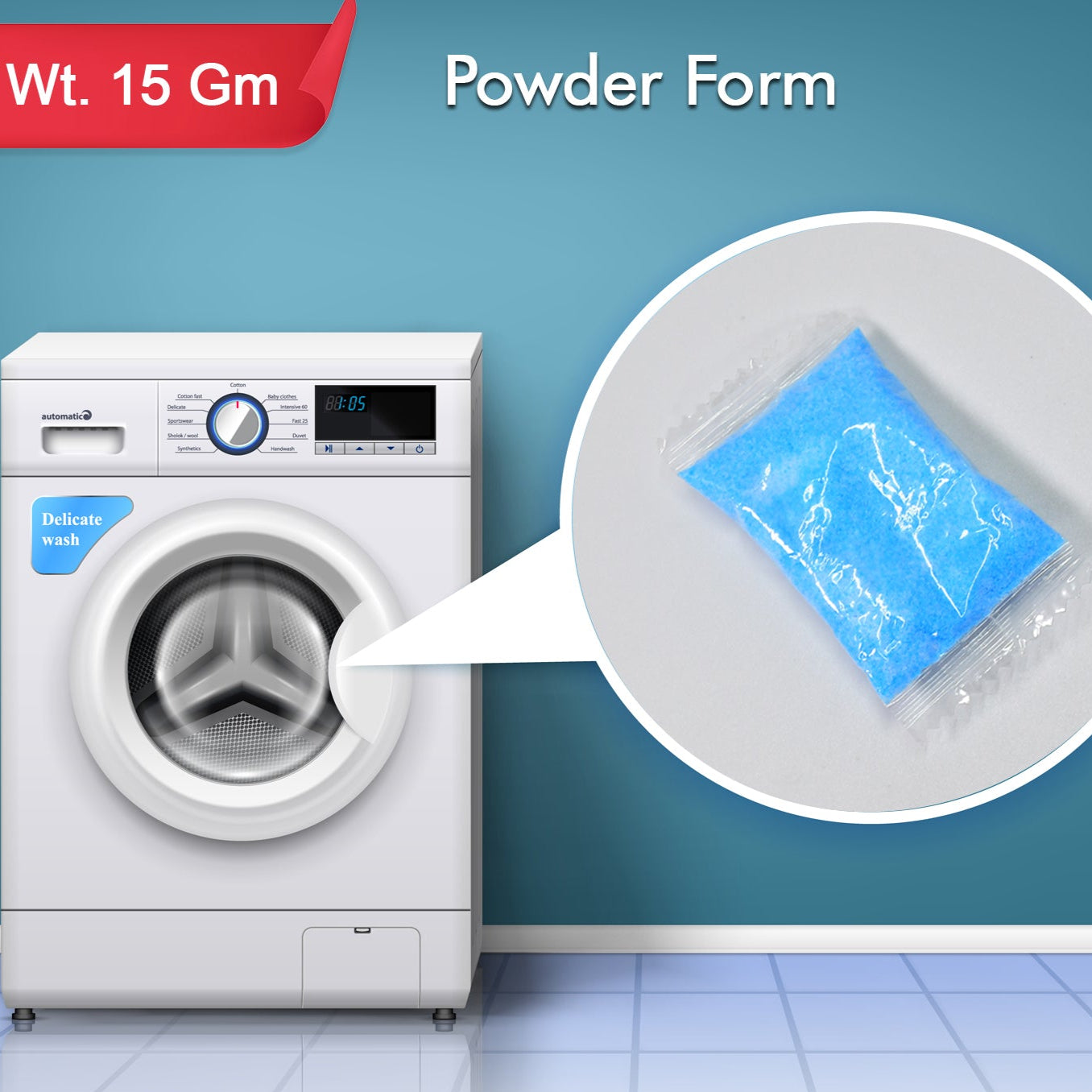 Washing Machine Cleaner Powder for Deep Cleaning - 1 Pc - Happy Price - Image 1