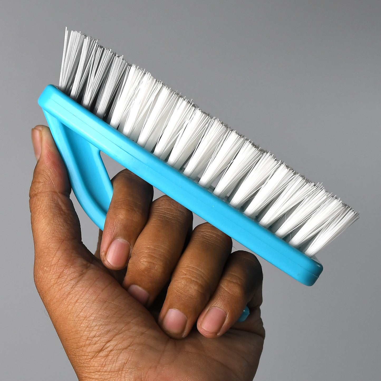 Durable Cleaning Brush with Handle for Laundry, Floors, and Tiles - Happy Price - Image 4