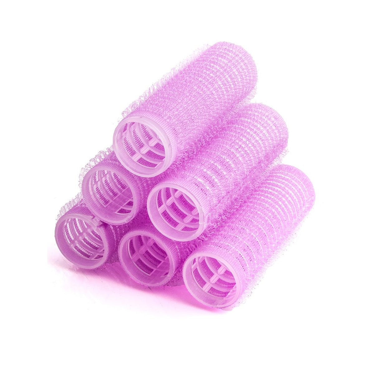 6 Piece Self-Grip Hair Rollers Set for Heat-Free Curls & Volume - Great Price - Image 5
