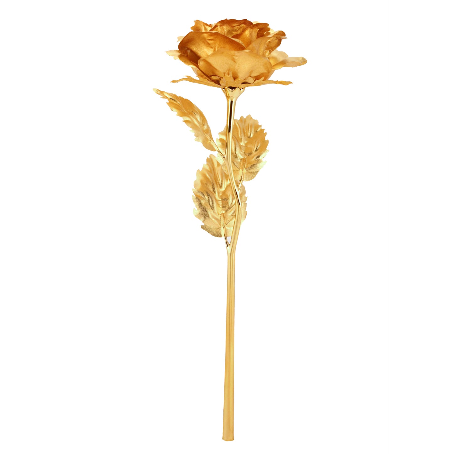 Luxury Decorative Gold Plated Artificial Golden Rose With Premium Box - Happy Price - Image 2