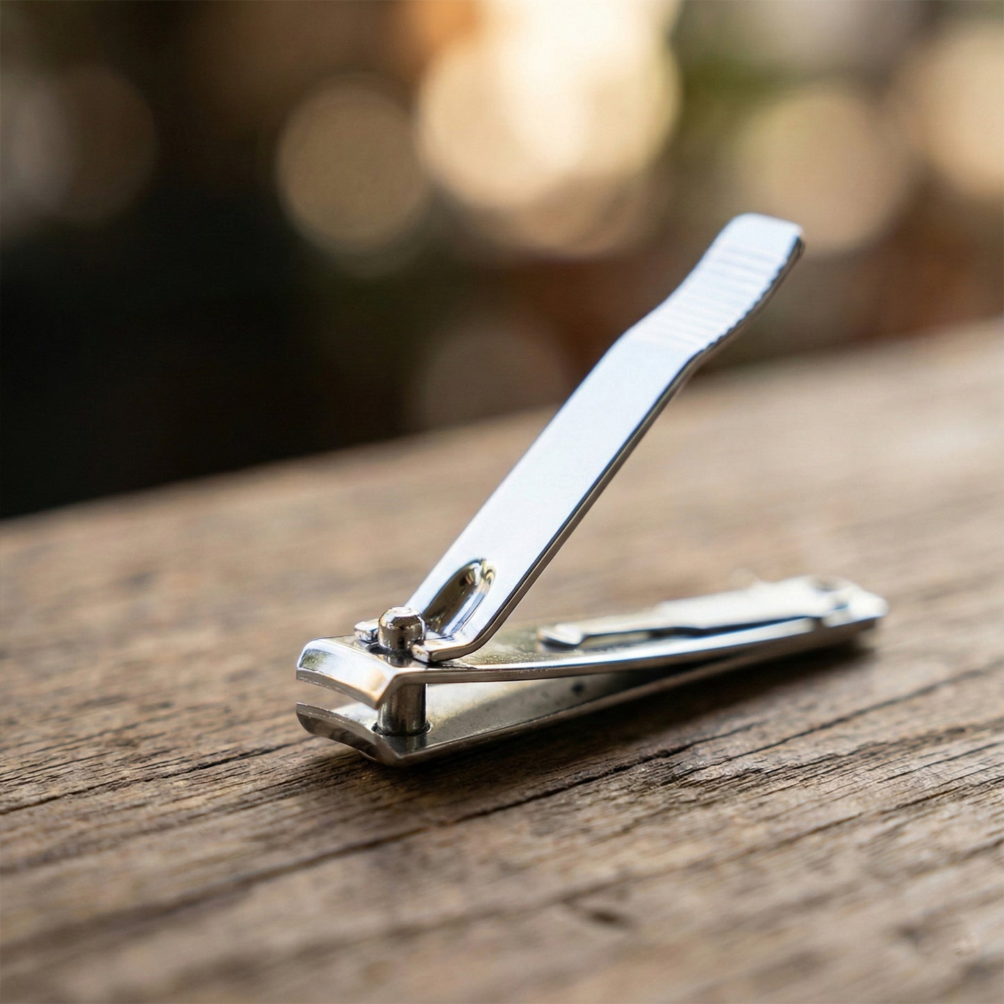 Stainless Steel Nail Clipper Set with Keychain Holder (2 Pc) - Happy Price - Image 3