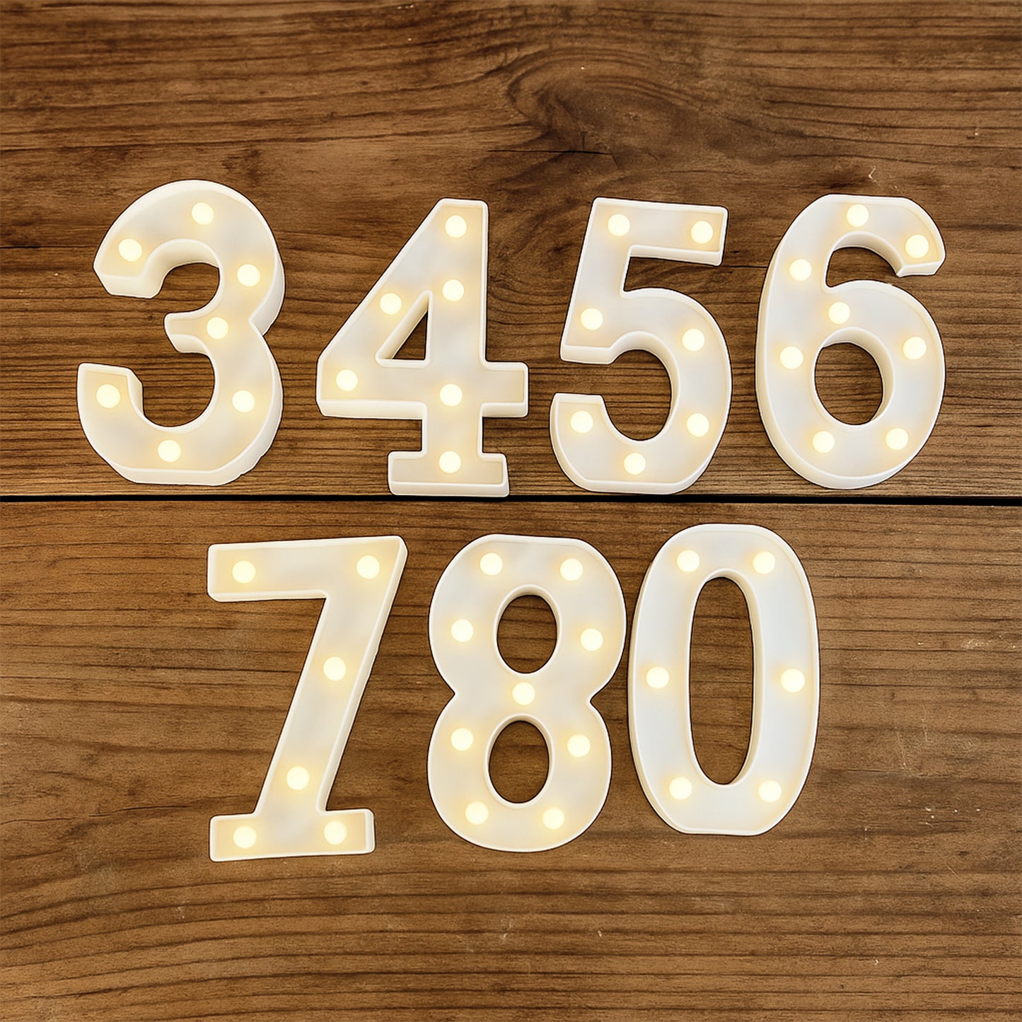 LED Decorative Night Light (1 Pc) - Battery Operated Accent Lamp - Happy Price - Image 4