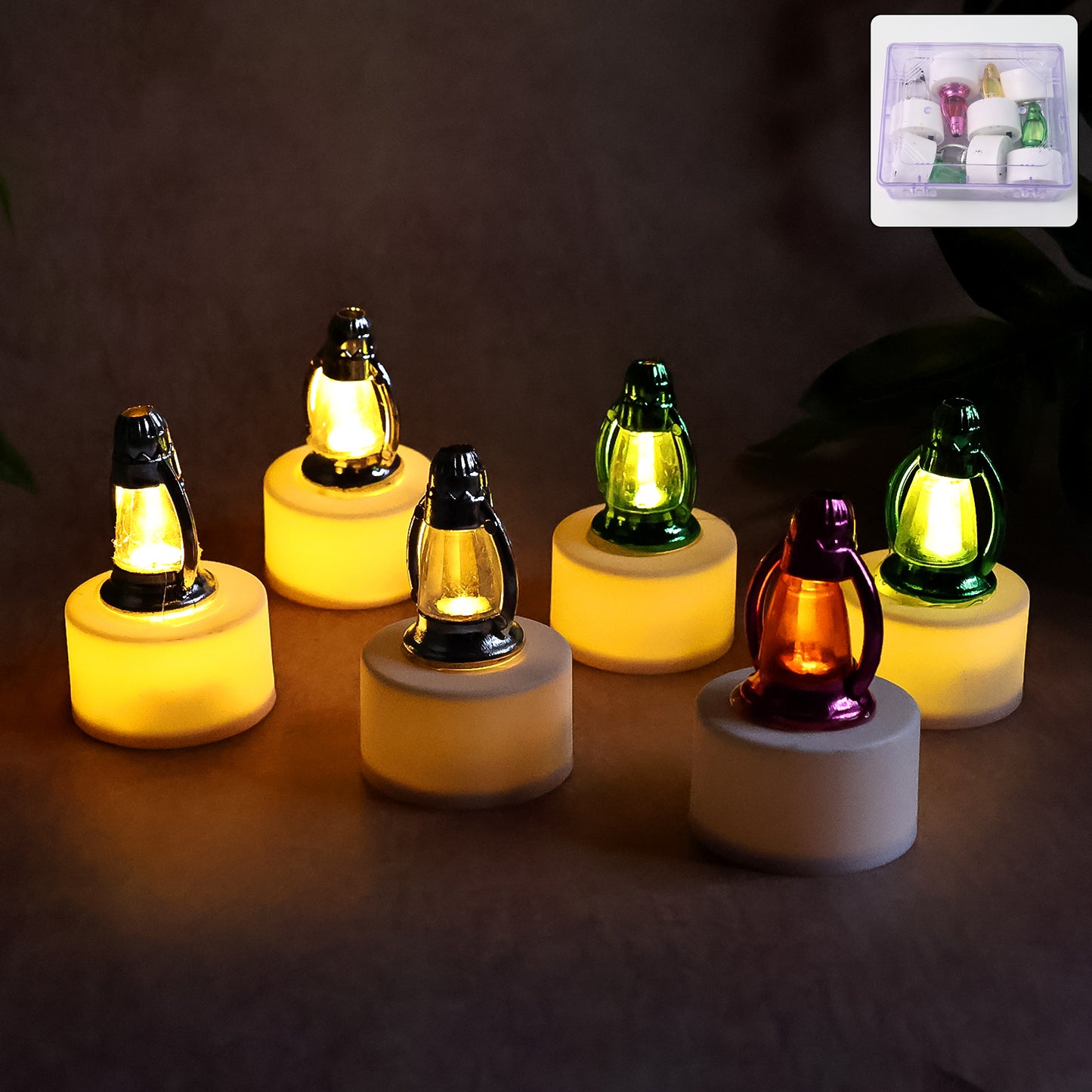 Decorative LED Lantern Candles - Set of 6 Pcs - Happy Price - Image 3