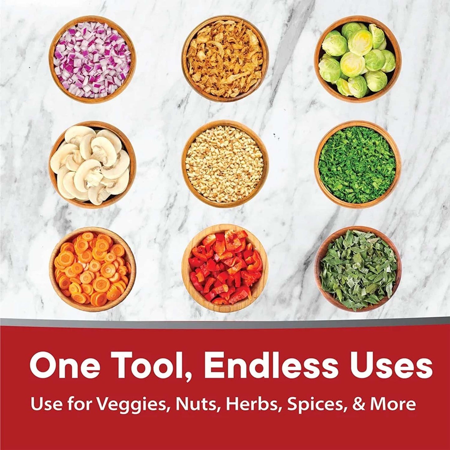 Manual Hand Press Vegetable & Fruit Chopper (1 Pc) - Happy Price - Image 7