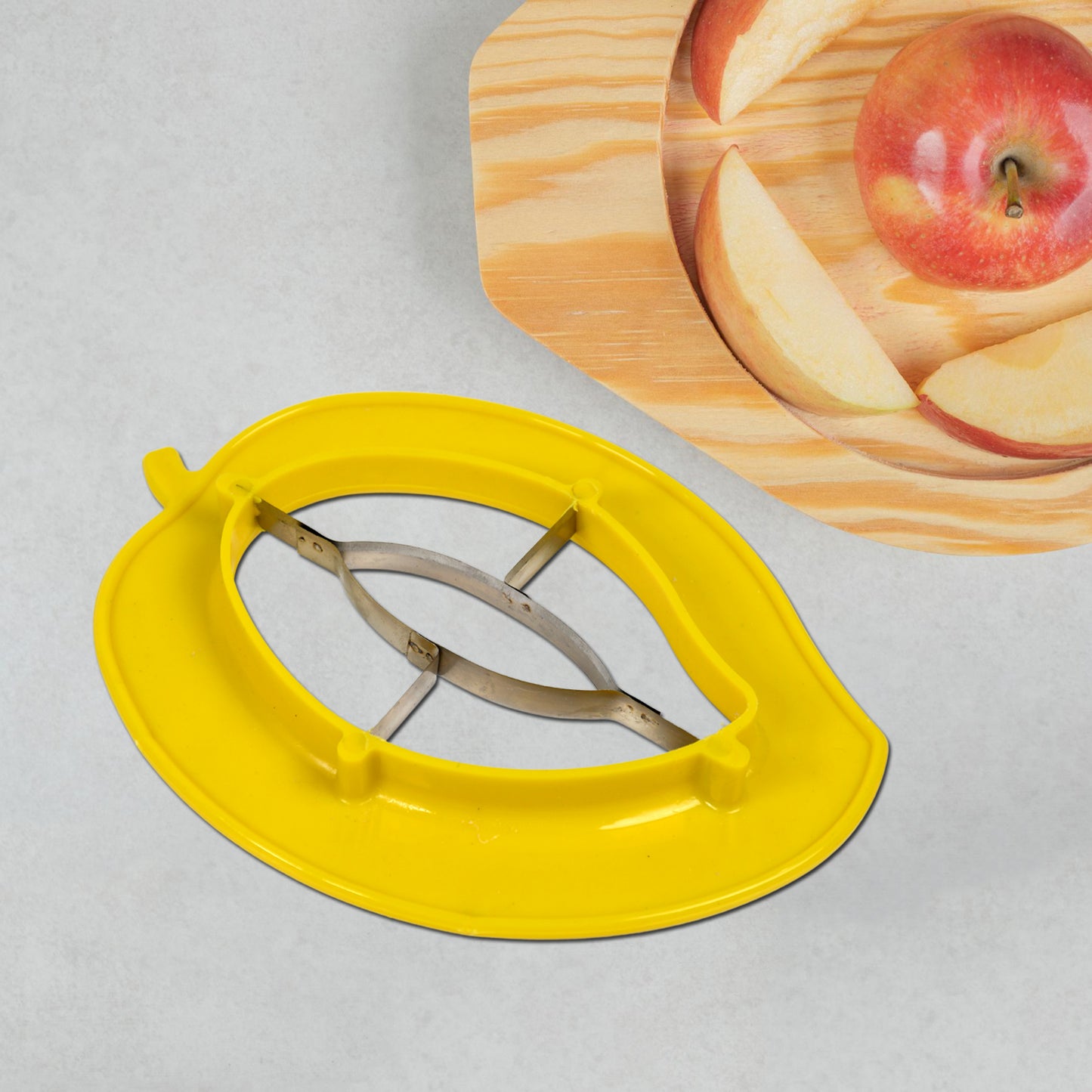 2356 Mango Cutter Slicer Machine Tool Cutter With Sharp Blades Cutter Non Slip Handle ( 1pc ) - Happy Price - Image 3